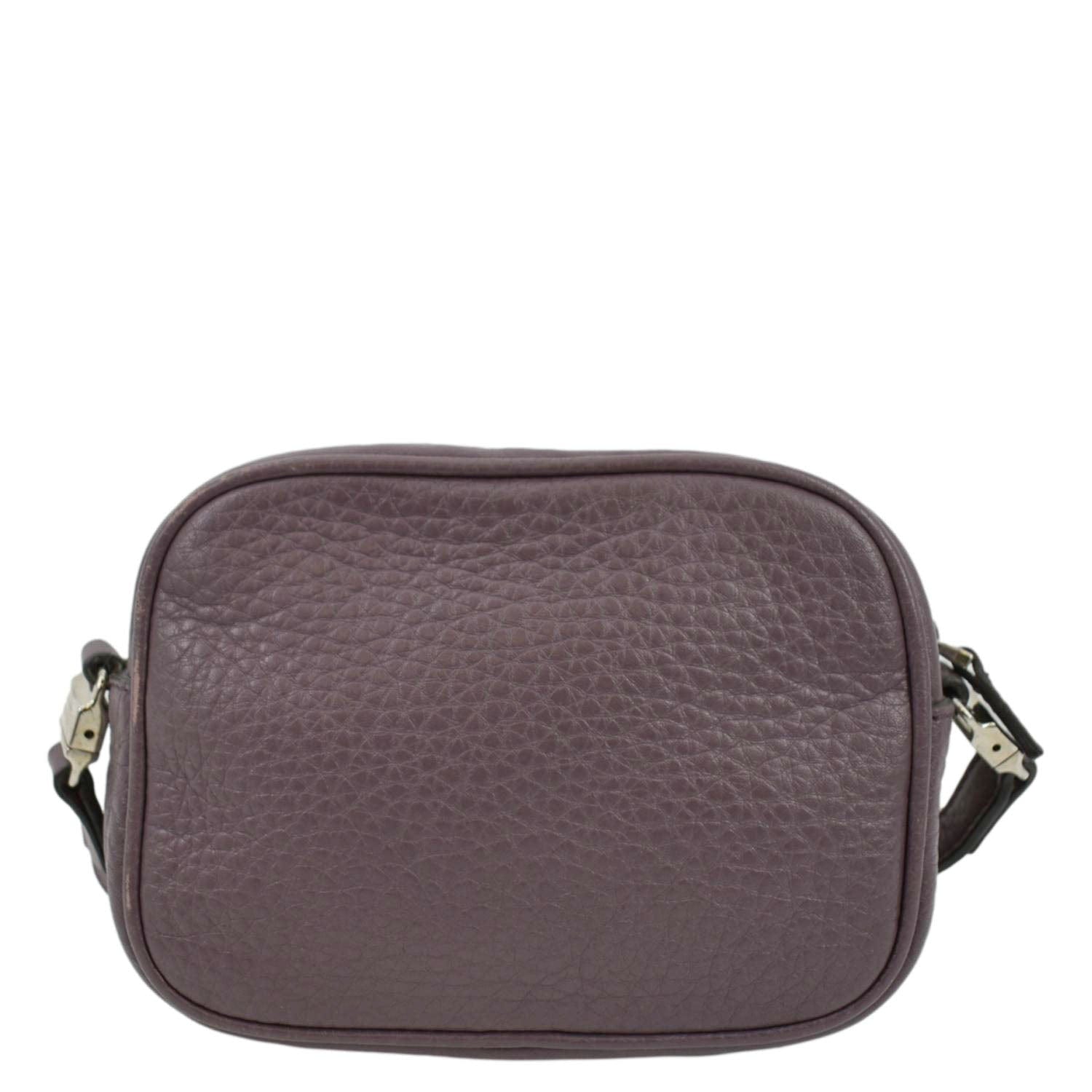 Gucci Soho Disco Crossbody Bag Peonia Flower Leather