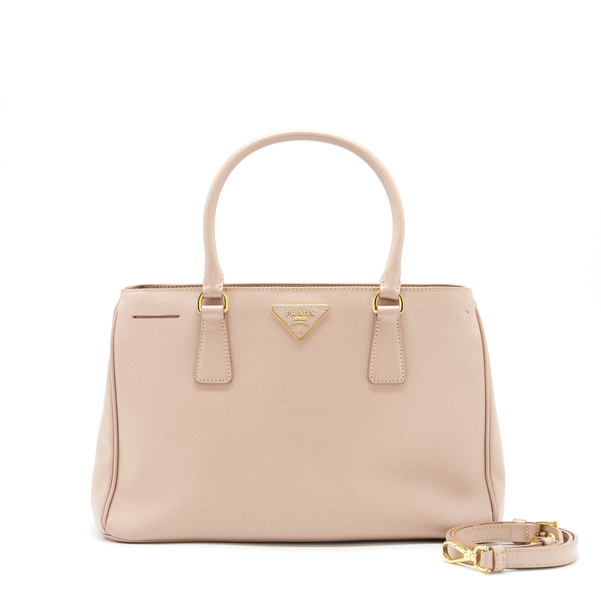 Prada Saffiano Tote Purse Handbag Beige Tote Bag