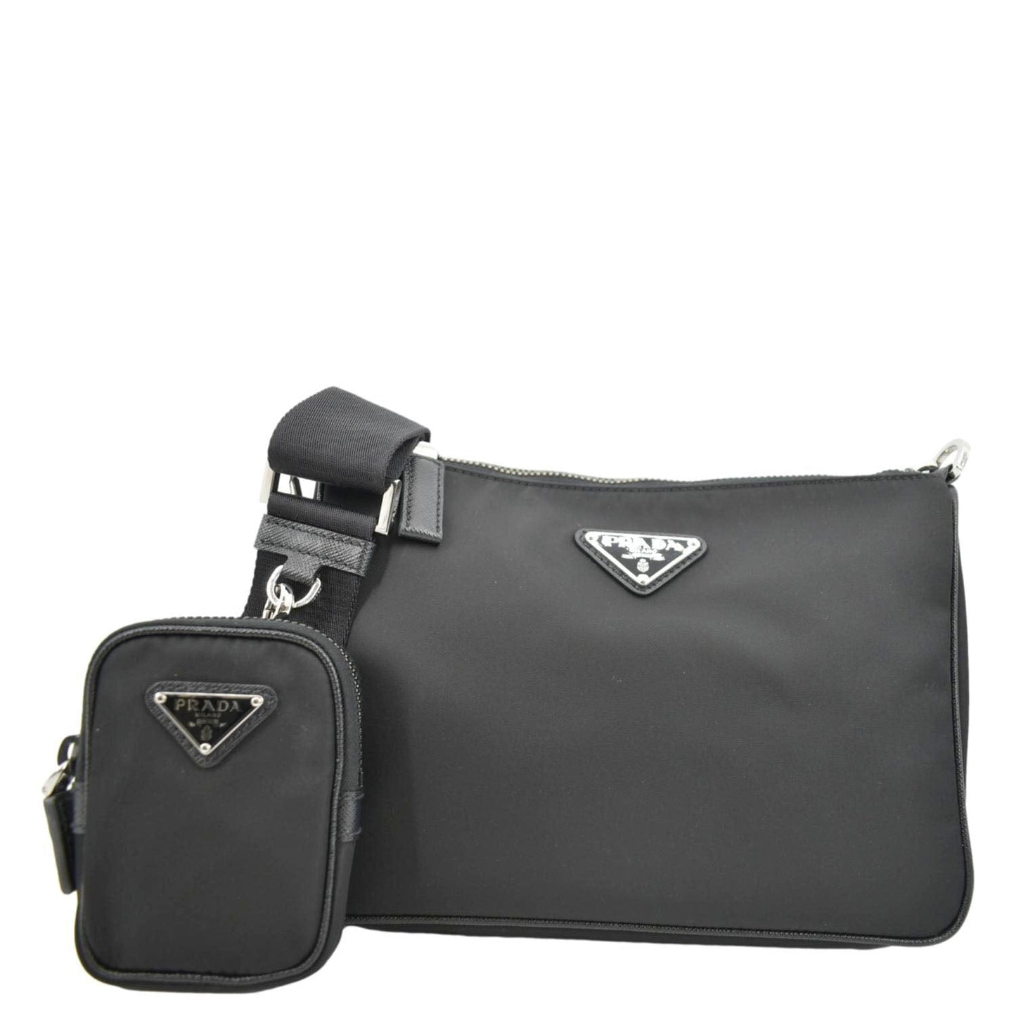 Prada Re Crossbody Bag Nylon Black