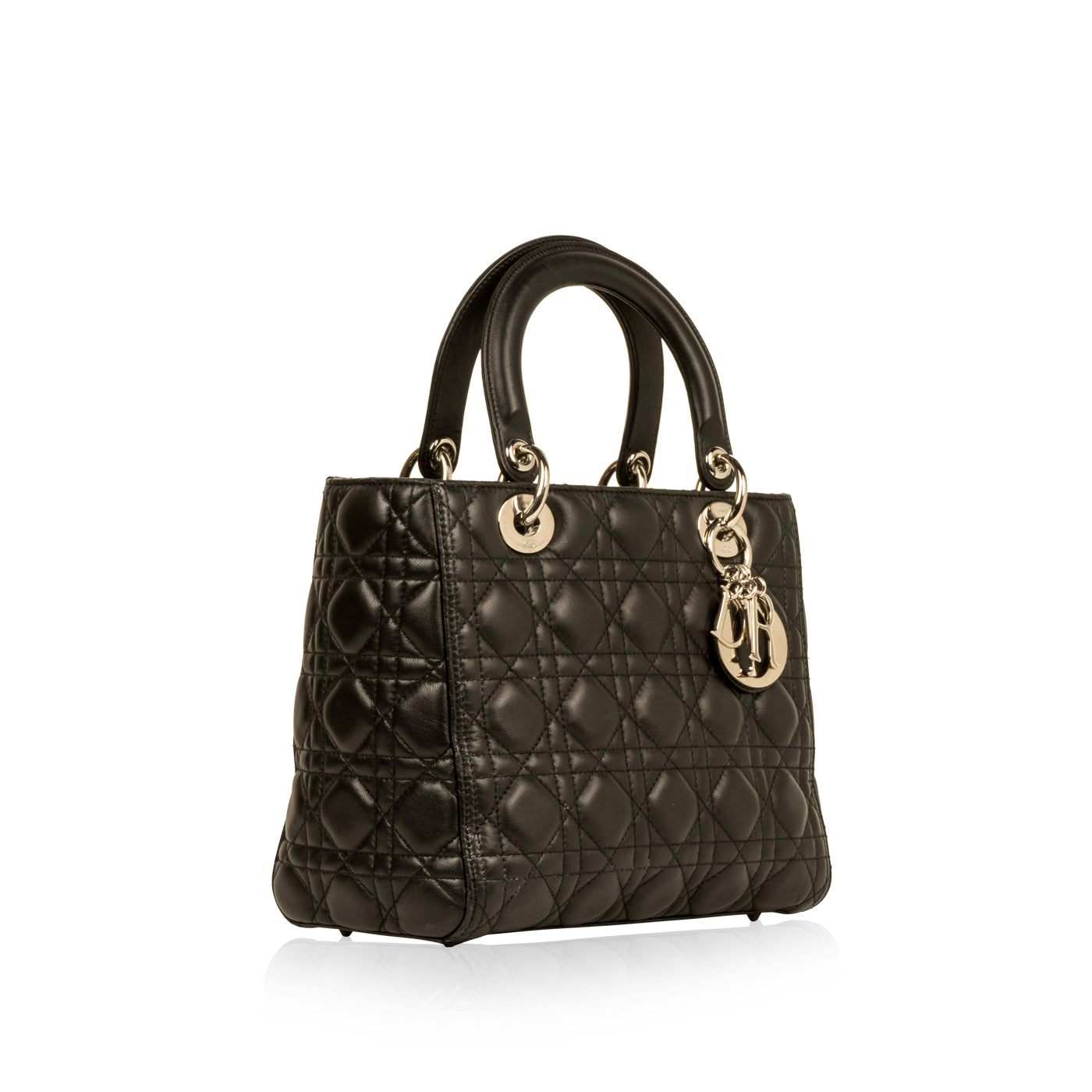 Dior Christian Lady Tote Bag Medium Medium 1 2