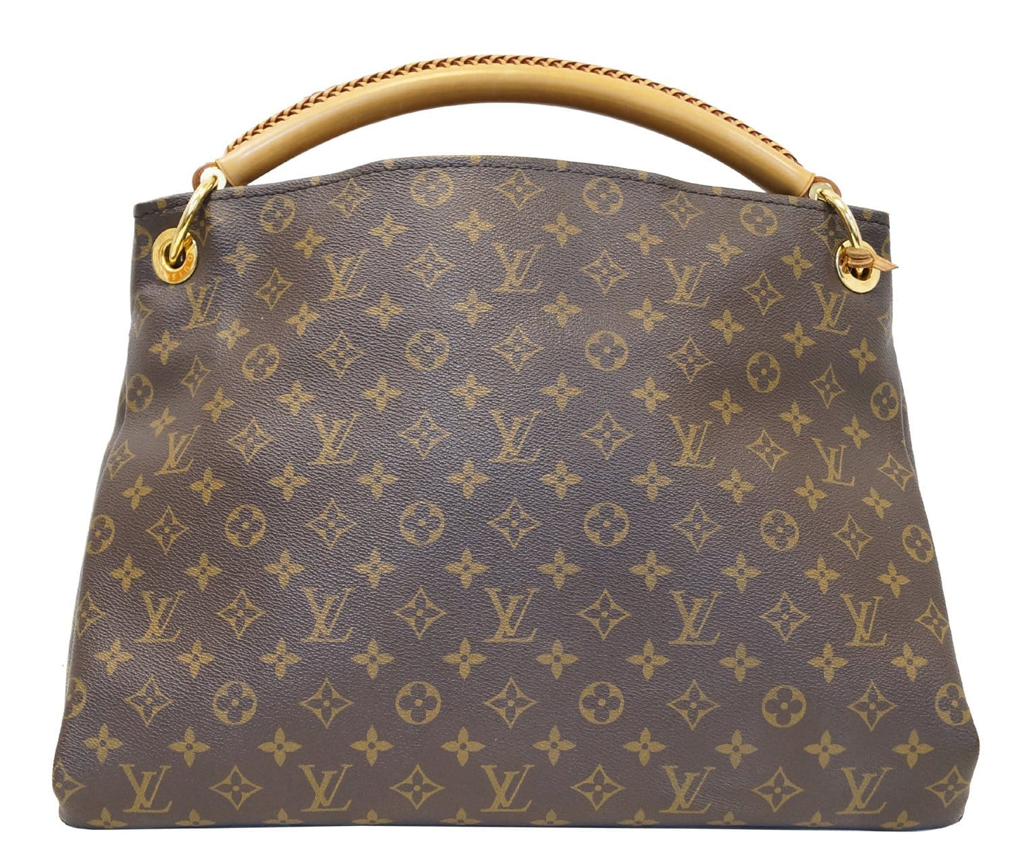 Louis Artsy Mm Hobo Shoulder Bag Canvas Monogram