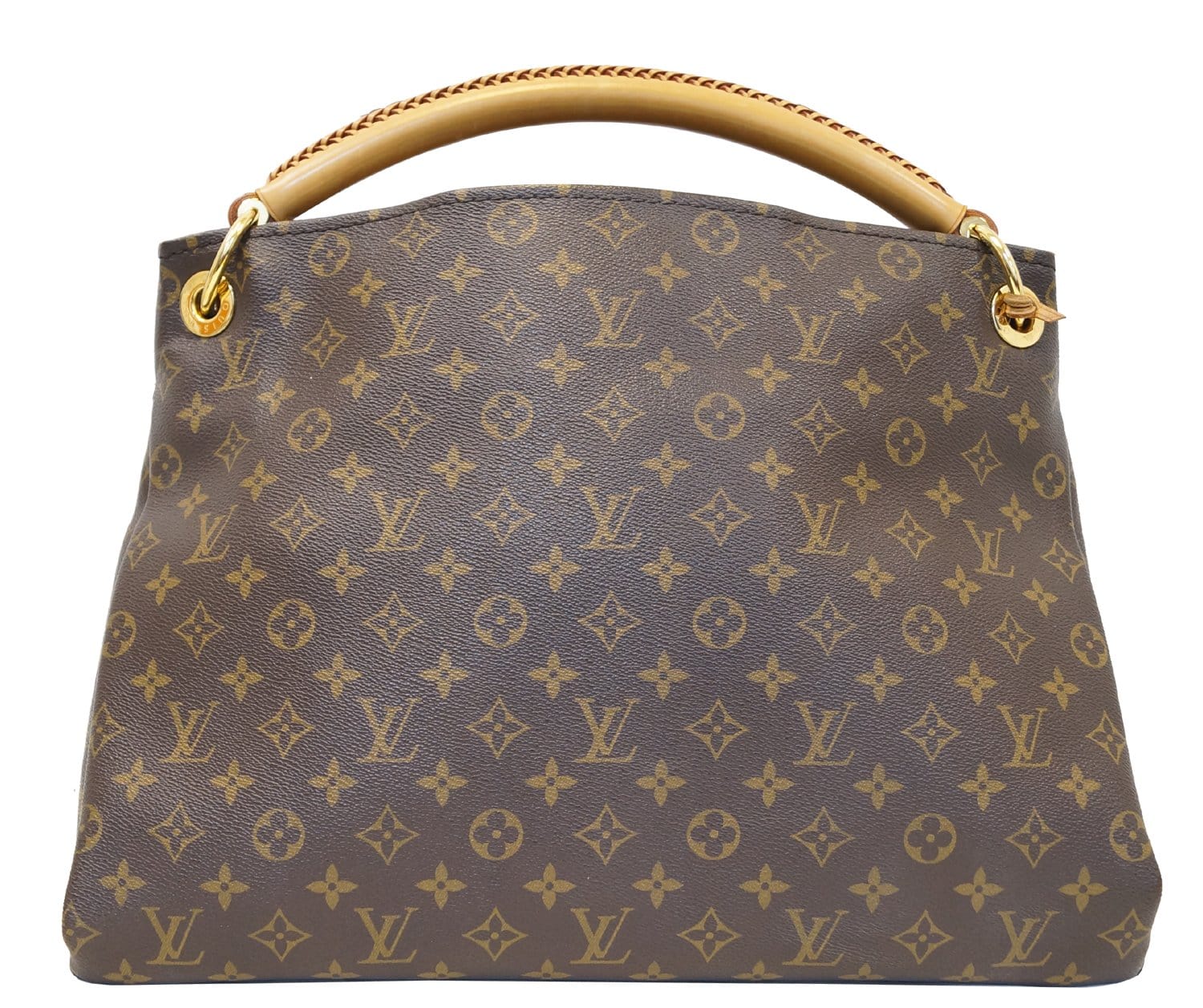 Louis Artsy Mm Hobo Shoulder Bag Canvas Monogram