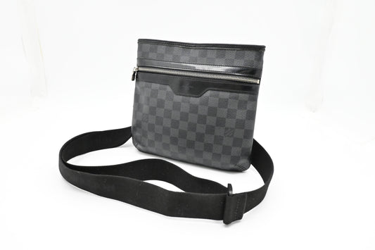 Louis Vuitton Thomas Graphite Canvas Damier Handbag Canvas 1