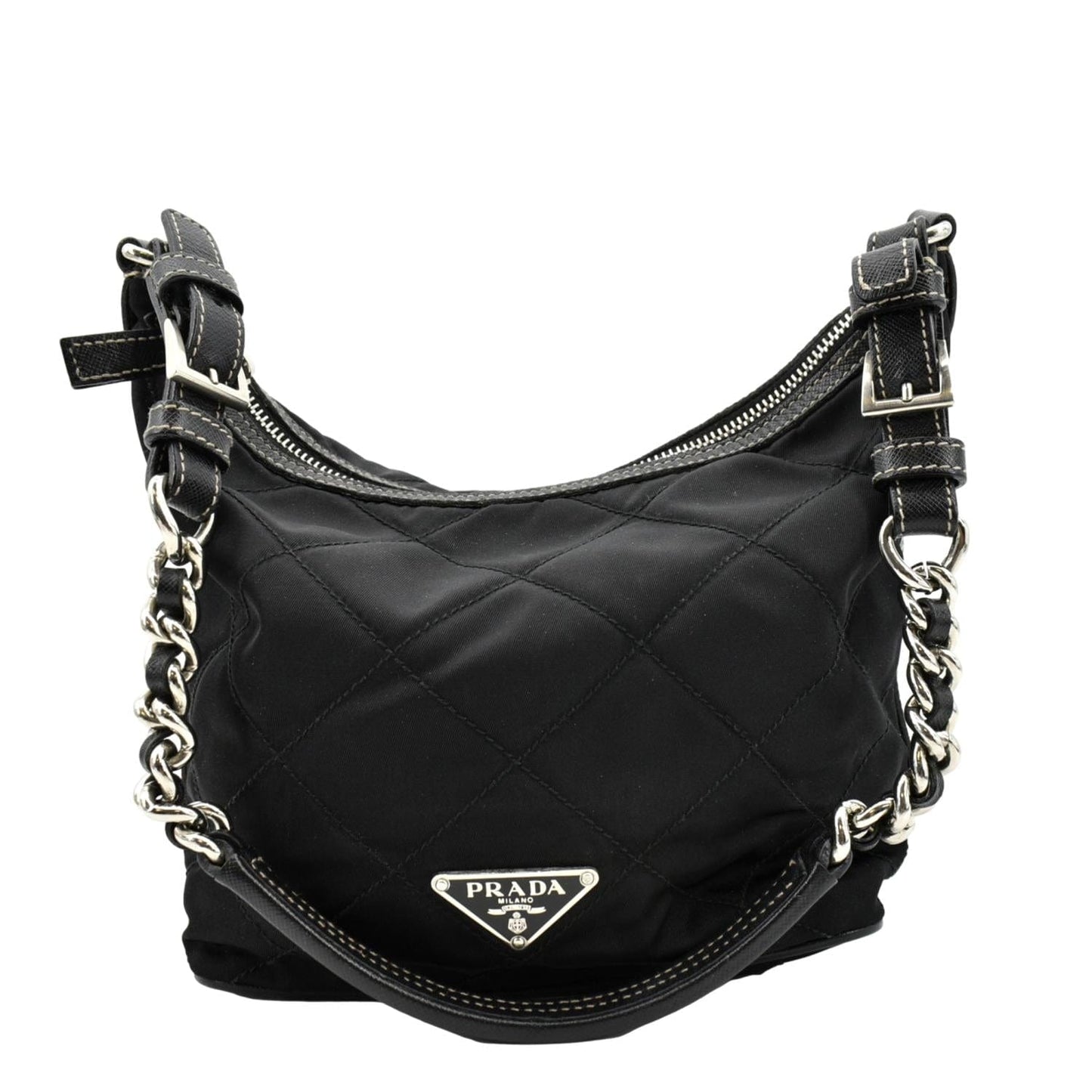 Tessuto Re Edition Shoulder Bag Nylon Black