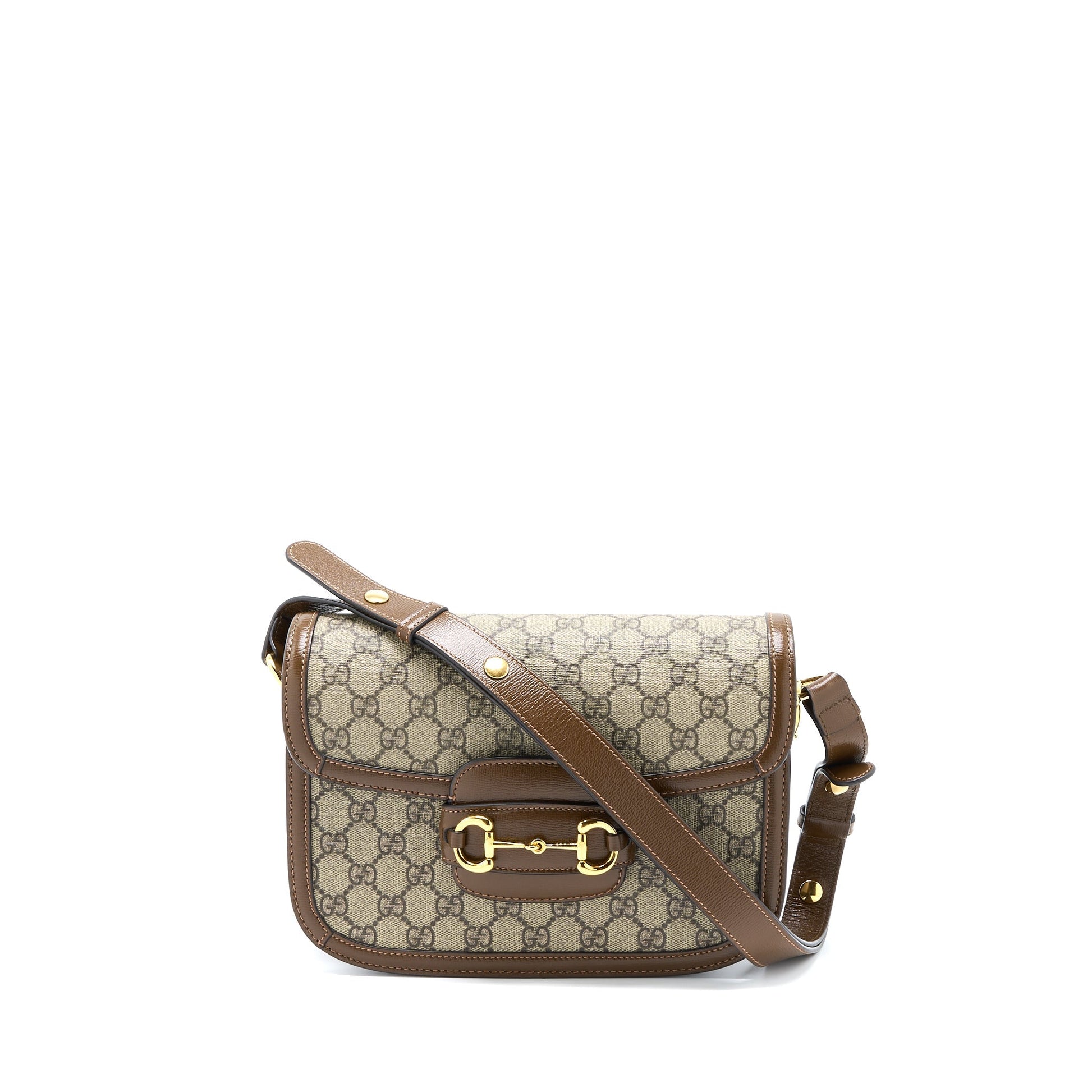 Gucci Horsebit Bag Supreme Canvas Travel Bag Ghw 2