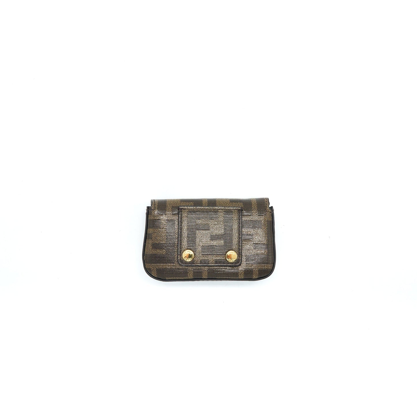 Fendi Crossbody Pouche With Mini Chain Crossbody Bag