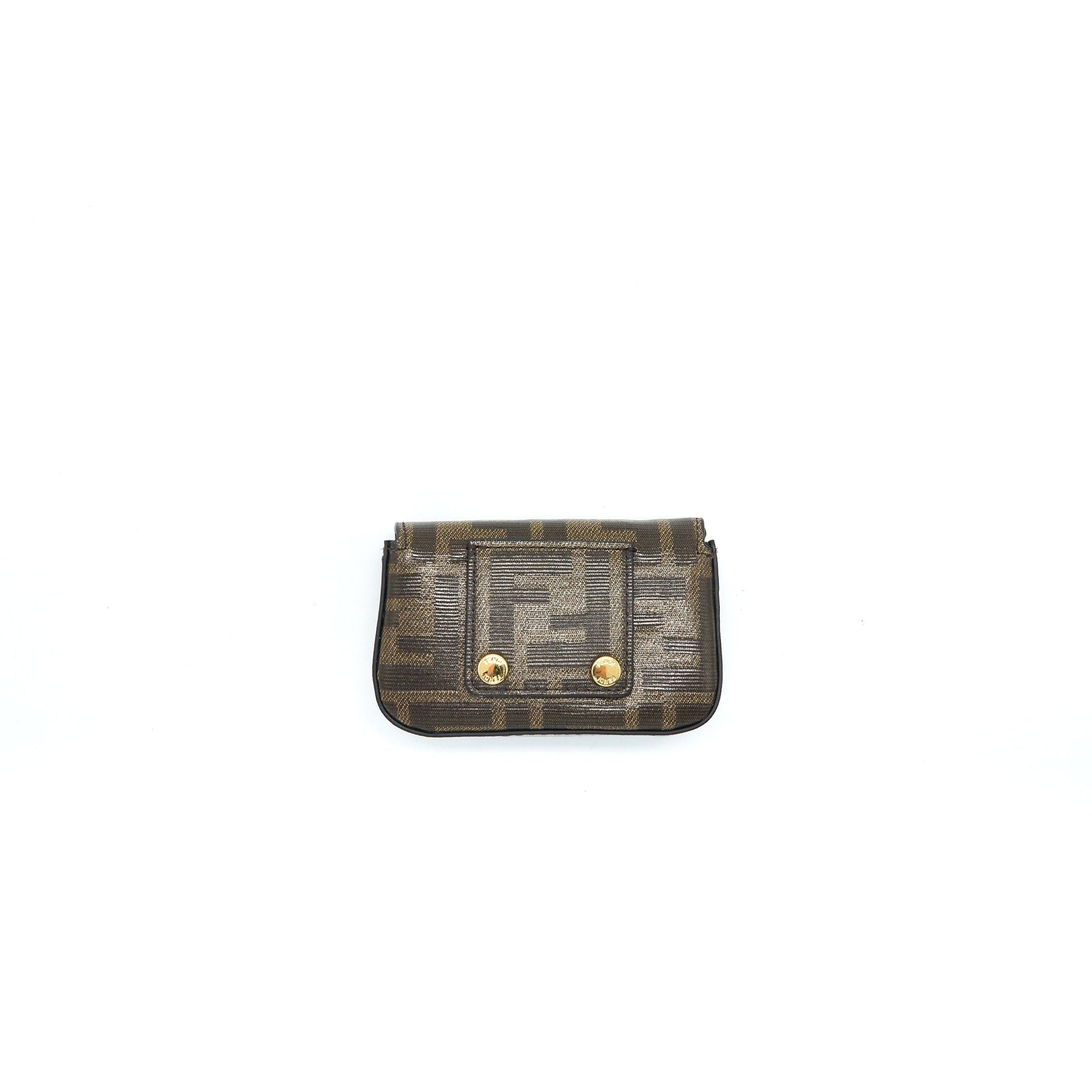 Fendi Crossbody Pouche With Mini Chain Crossbody Bag