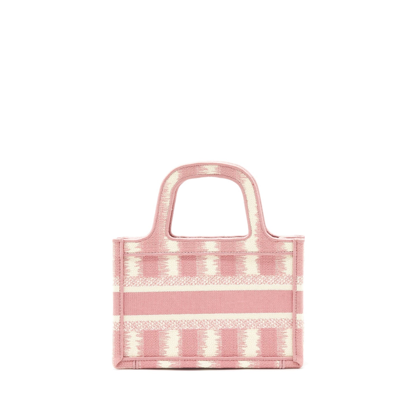 Dior Book Tote Purse Handbag White Pink Tote Bag