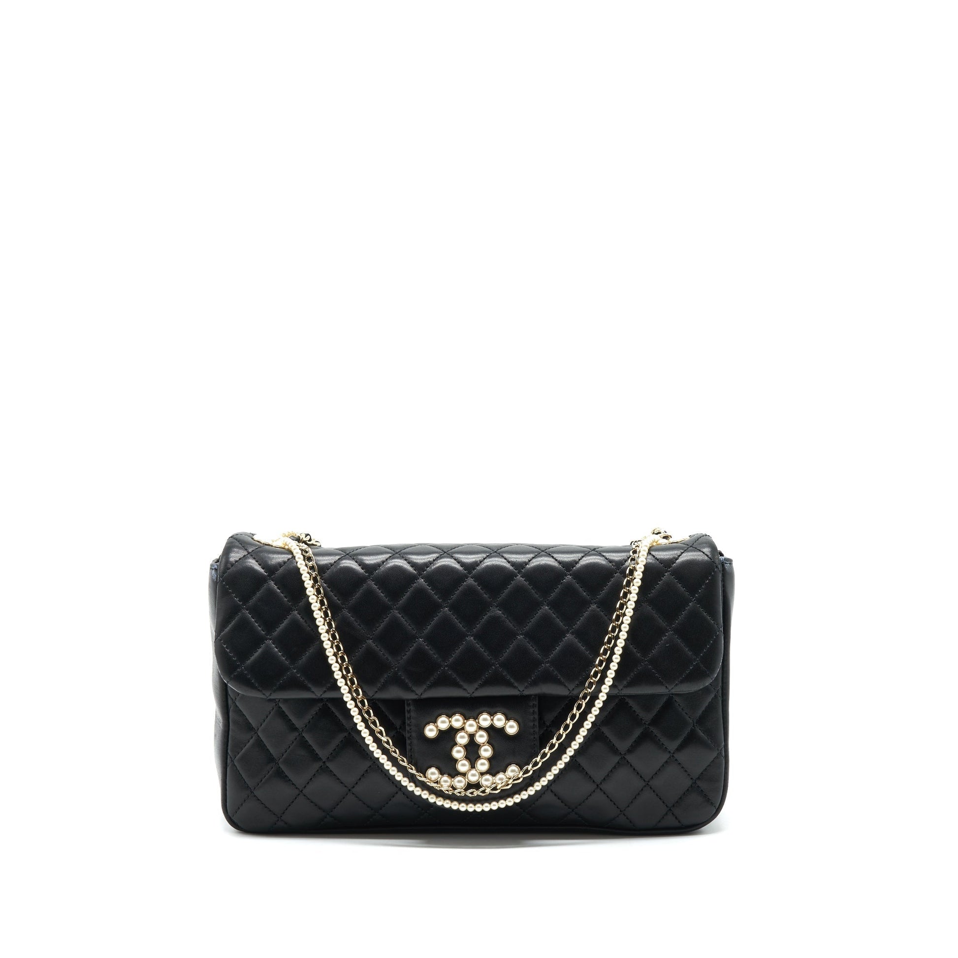 Chanel Westminster Lambskin LGHW Black Shoulder Bag