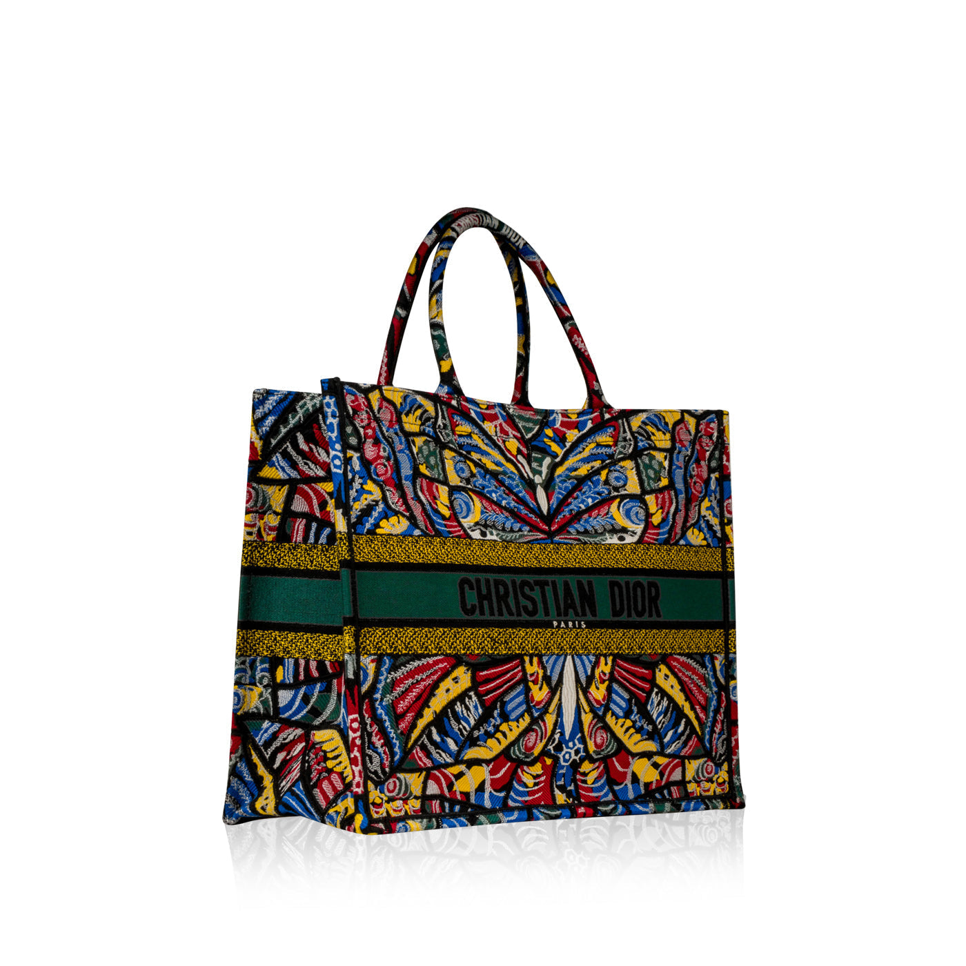 Dior Christian Oblique Book Tote Canvas Tote Bag Book Tote 1