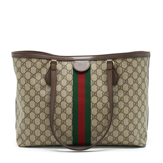 Gucci Shopping Tote Bag Supreme Canvas