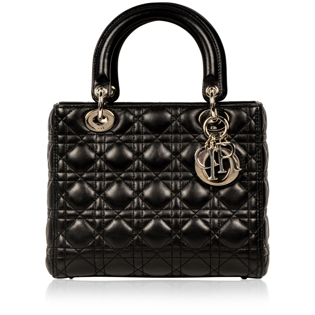 Dior Christian Lady Tote Bag Medium Dior Medium 2