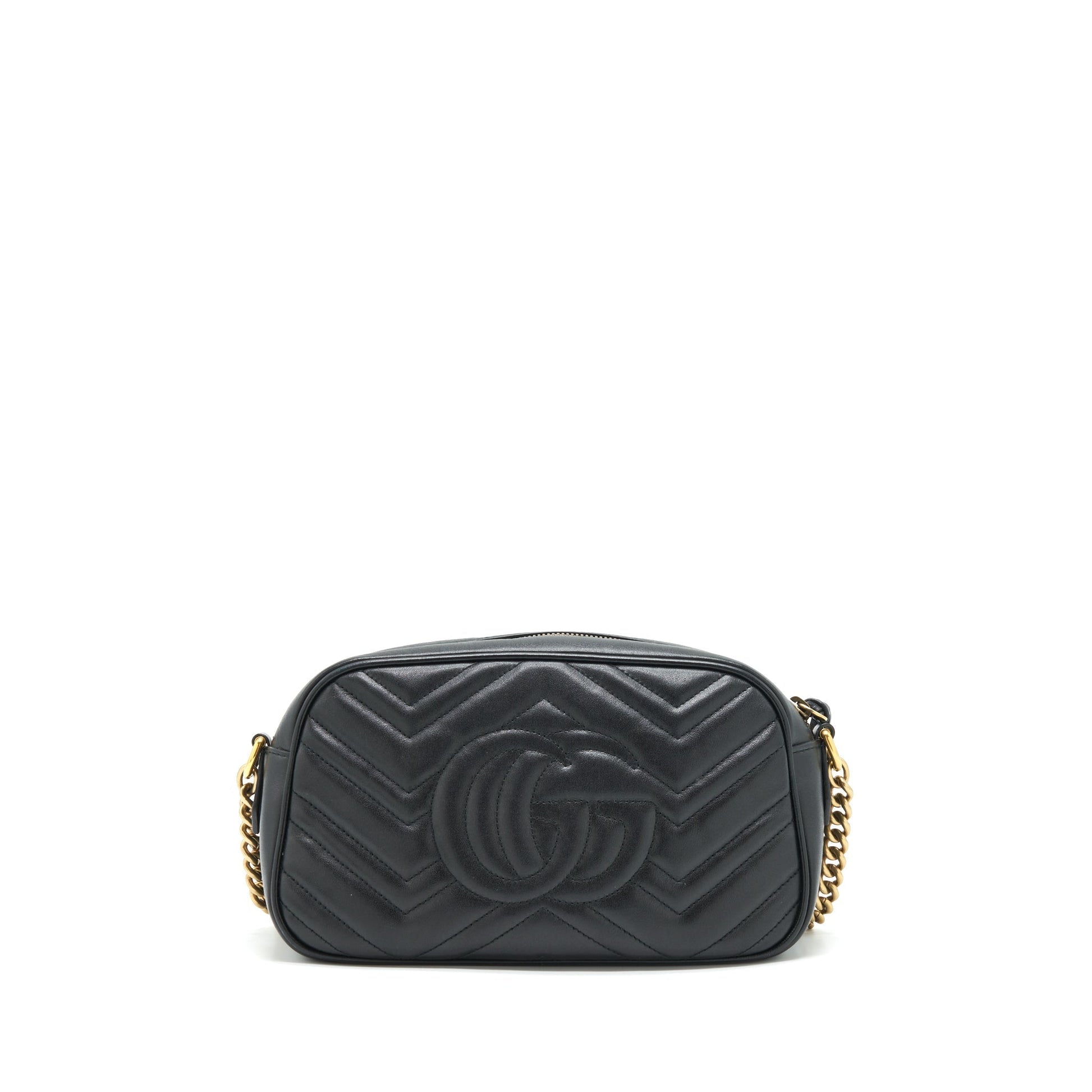 Gucci Marmont Shoulder Bag Matelasse Black 3