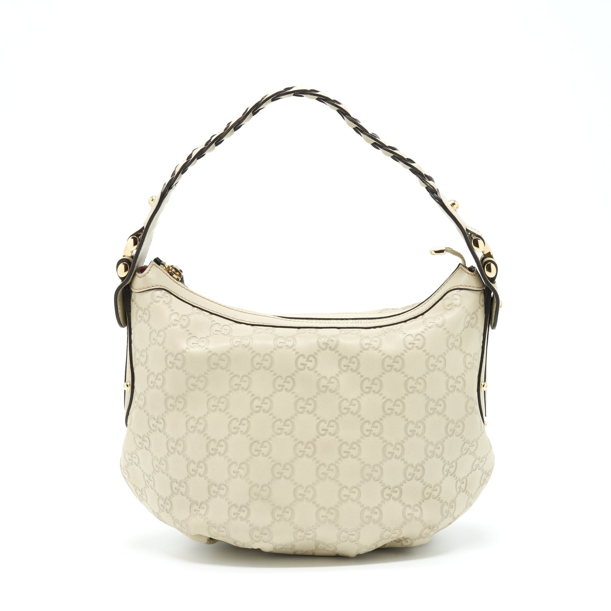 Gucci Supreme Print Bag Light Grey Travel Bag