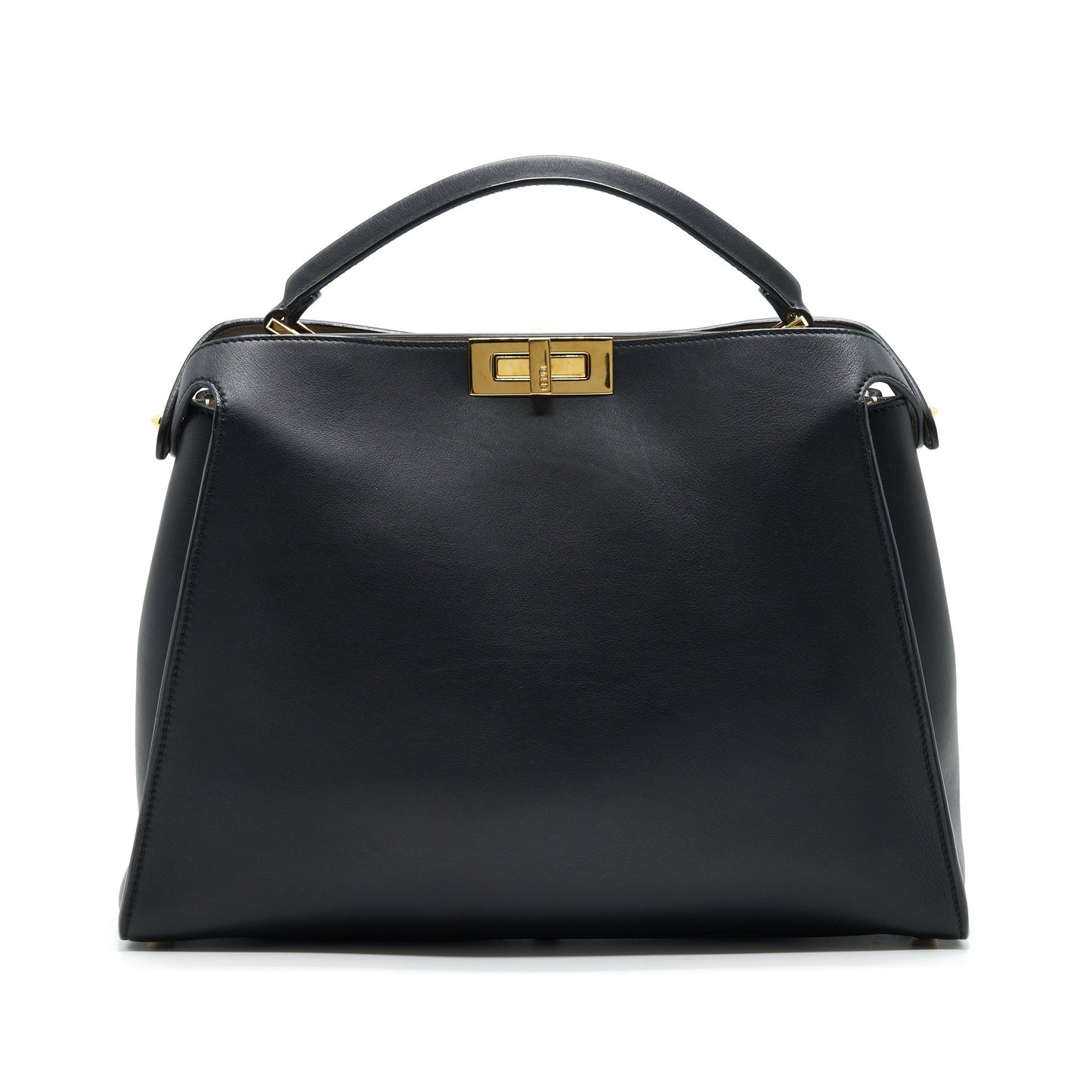 Fendi Peekaboo Purse Black Travel Bag Bag Black Ghw