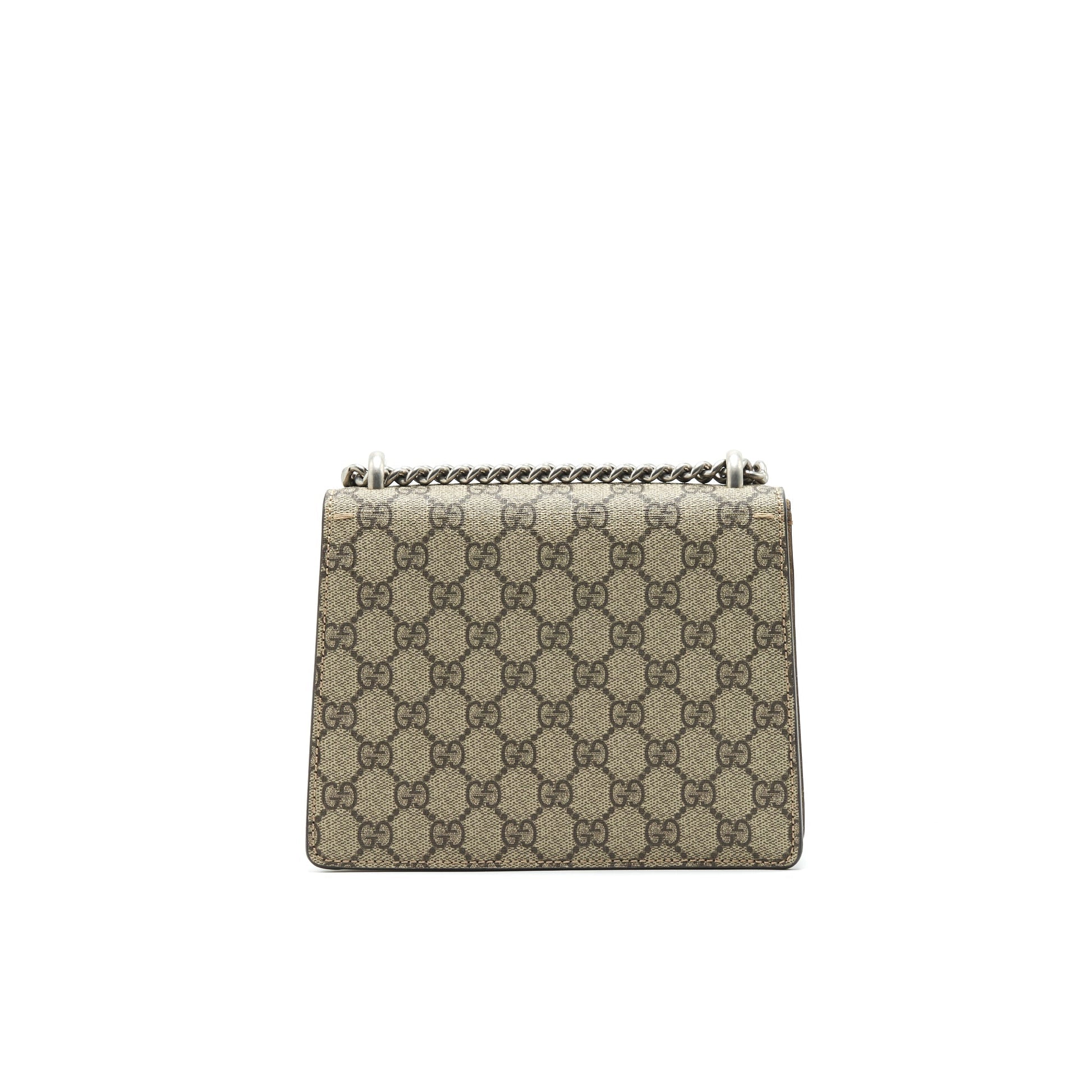 Gucci Dionysus Supreme Bag In Beige Mini Travel Bag