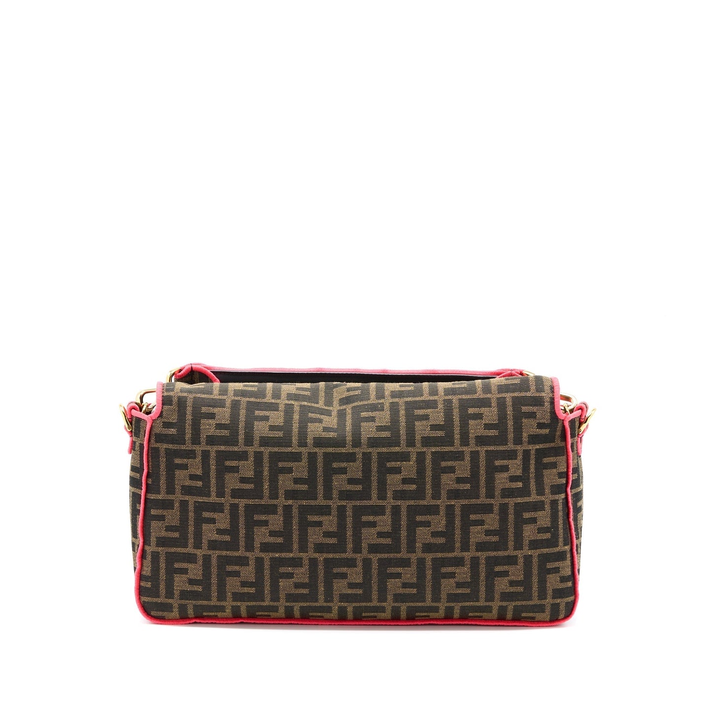 Fendi Buguette Purse Jacquard Fabric Multicolour Mini Shoulder Bag