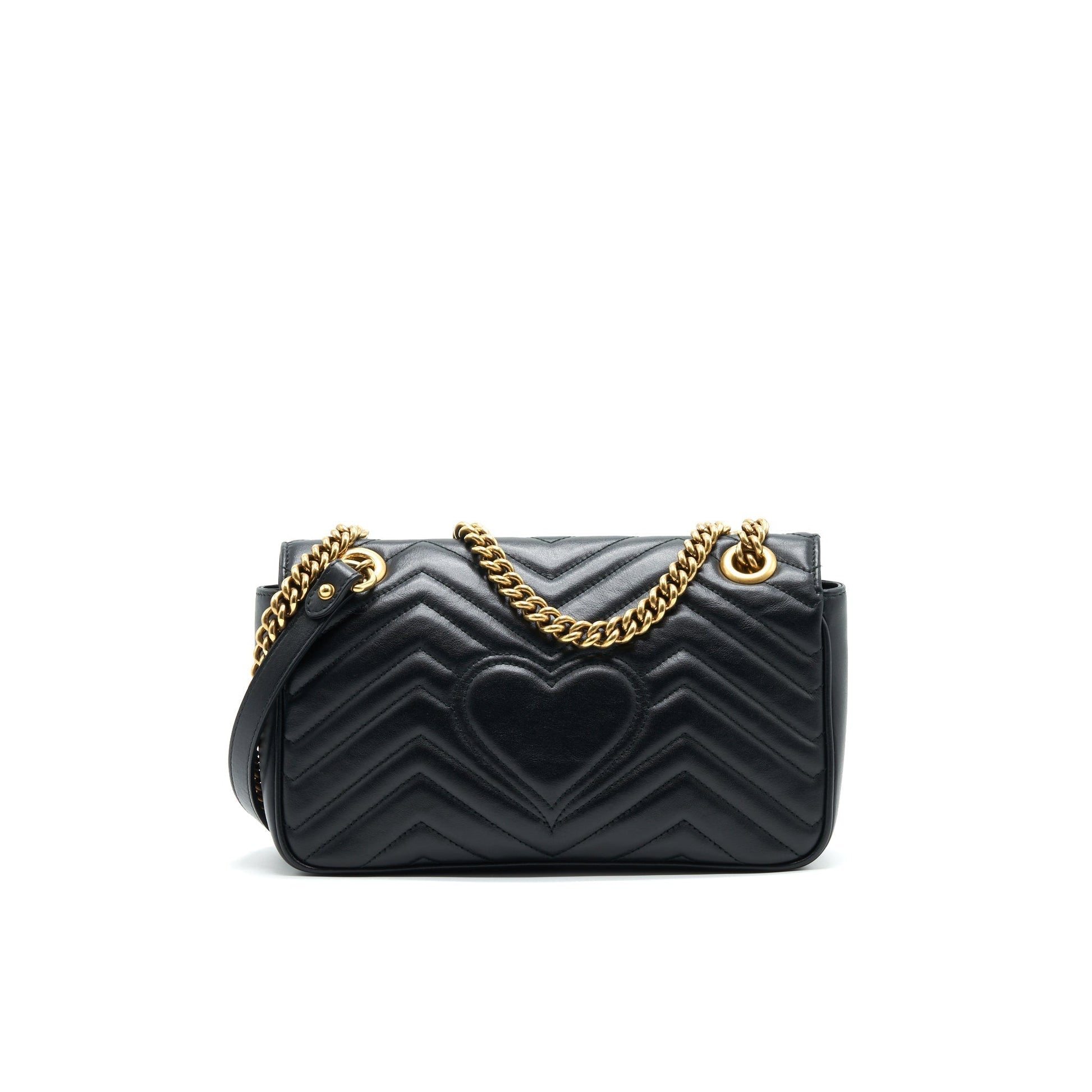 Gucci Marmont Bag Black Small Shoulder Bag Bag Black