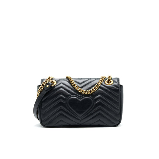 Gucci Marmont Bag Black Small Shoulder Bag