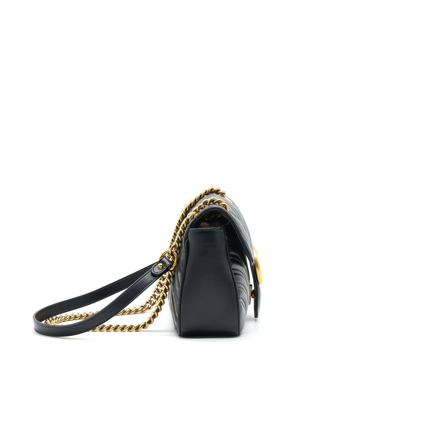 Gucci Marmont Bag Black Small Shoulder Bag Bag Black
