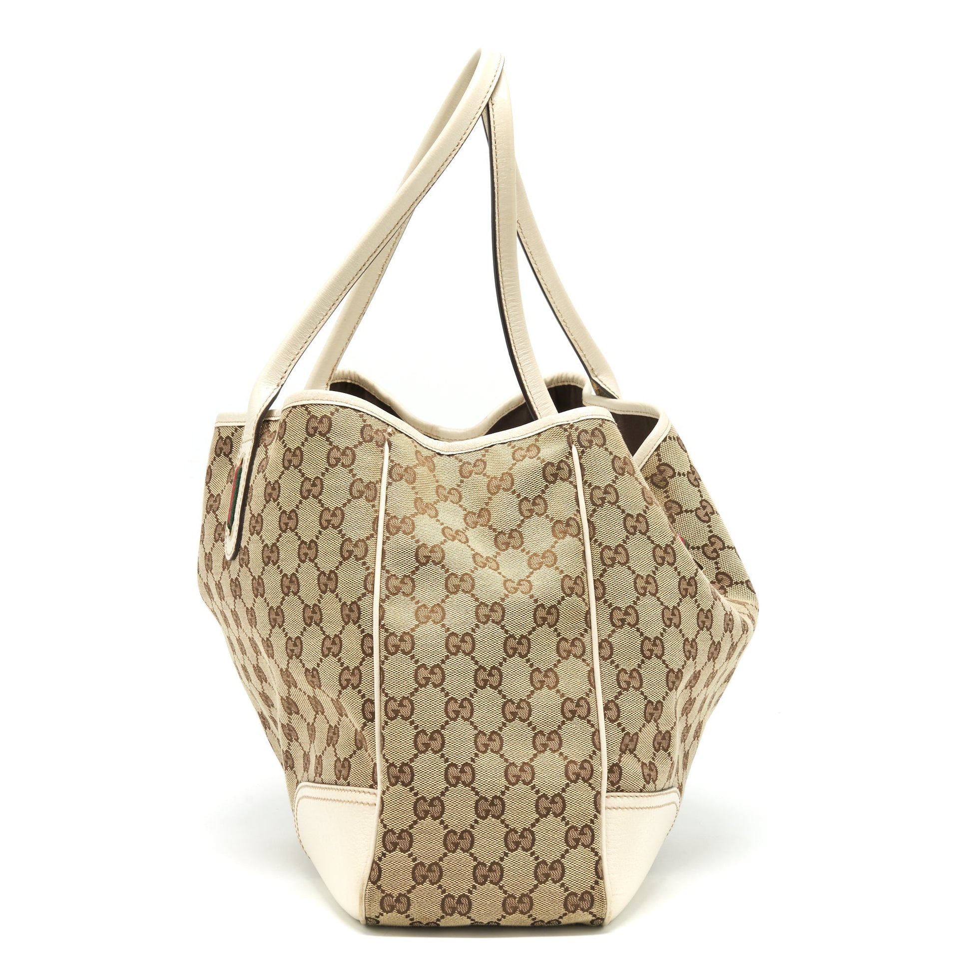 Gucci Princy Tote Bag Supreme Canvas White