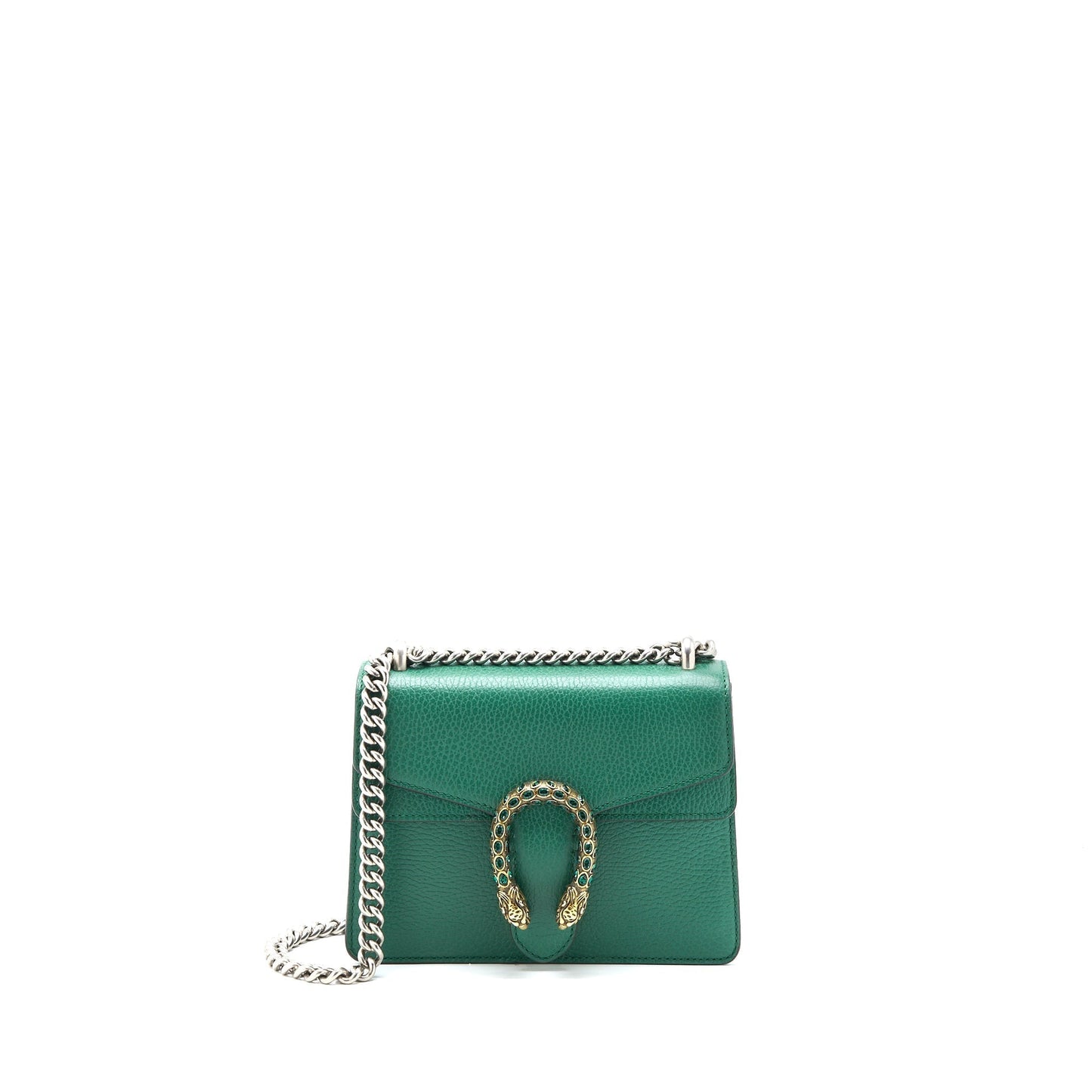 Gucci Dionysus Bag Calfskin Green Mini Travel Bag