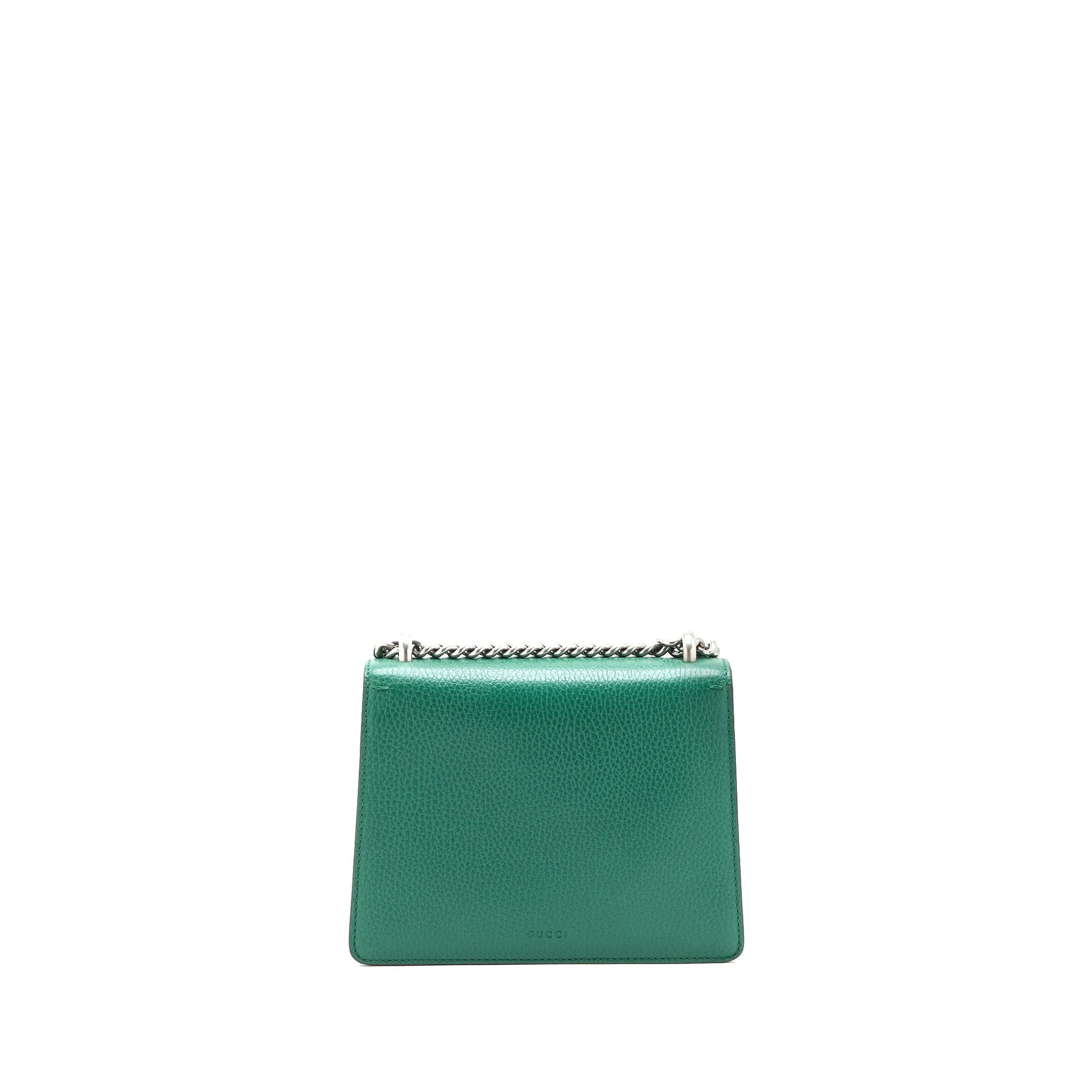 Gucci Dionysus Bag Calfskin Green Mini Travel Bag