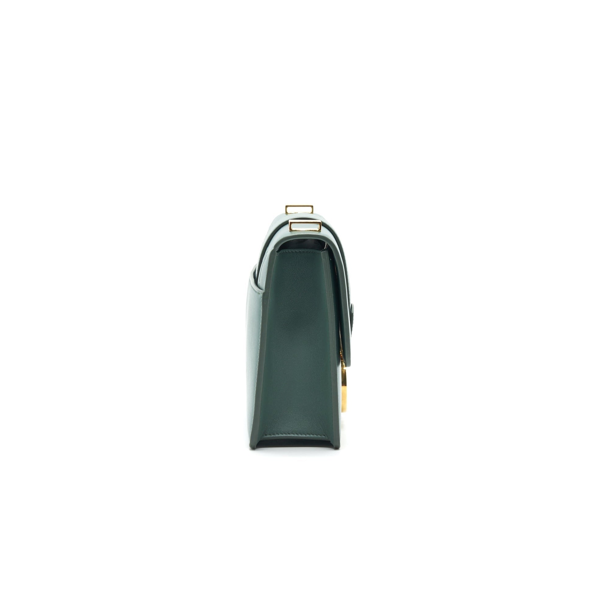 Dior Montaigne Purse Calfskin Handbag Green Medium Travel Bag