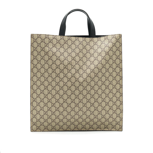 Gucci Supreme With Bee Tote Bag Canvas