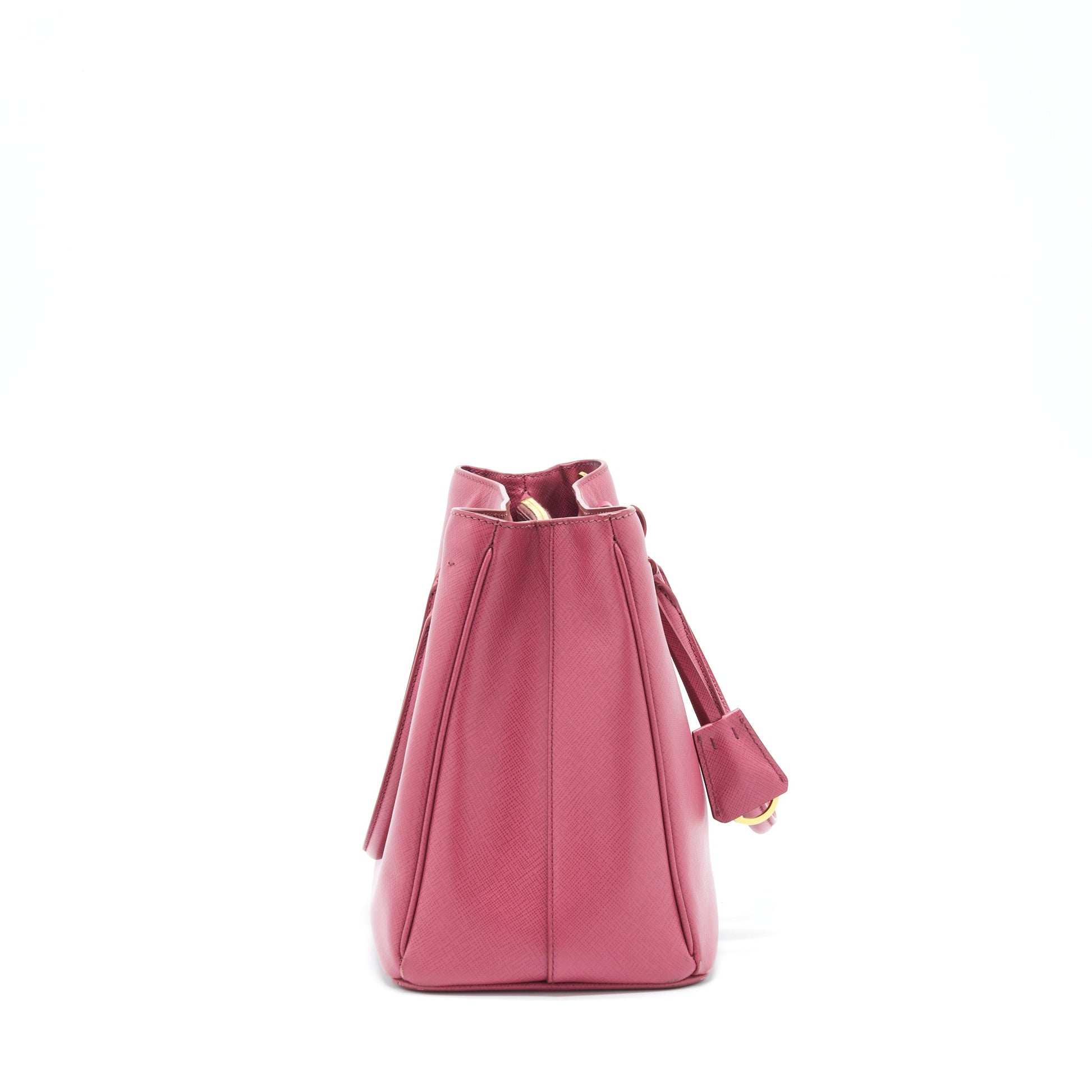 Prada Saffiano Tote Purse Handbag Pink Tote Bag
