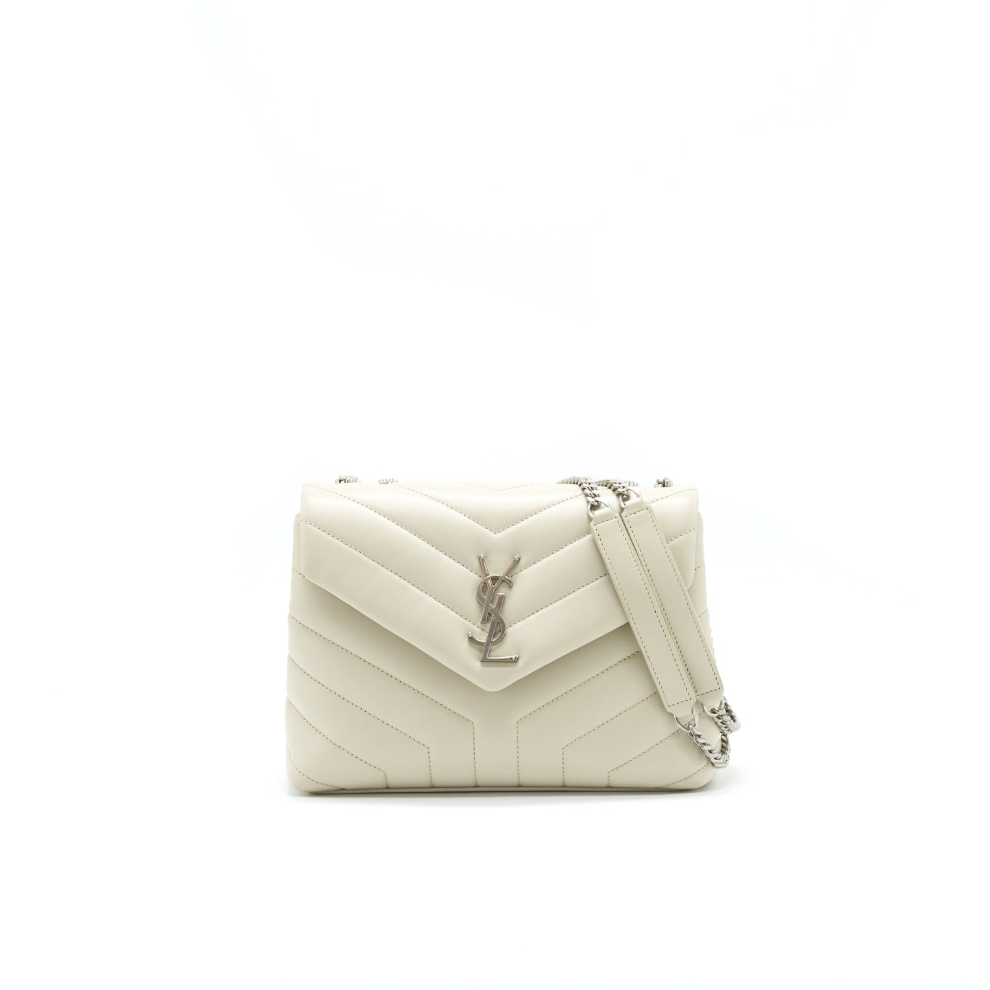 Saint Lou Lou Small Mini Purse In Leather Quilted Shoulder Bag