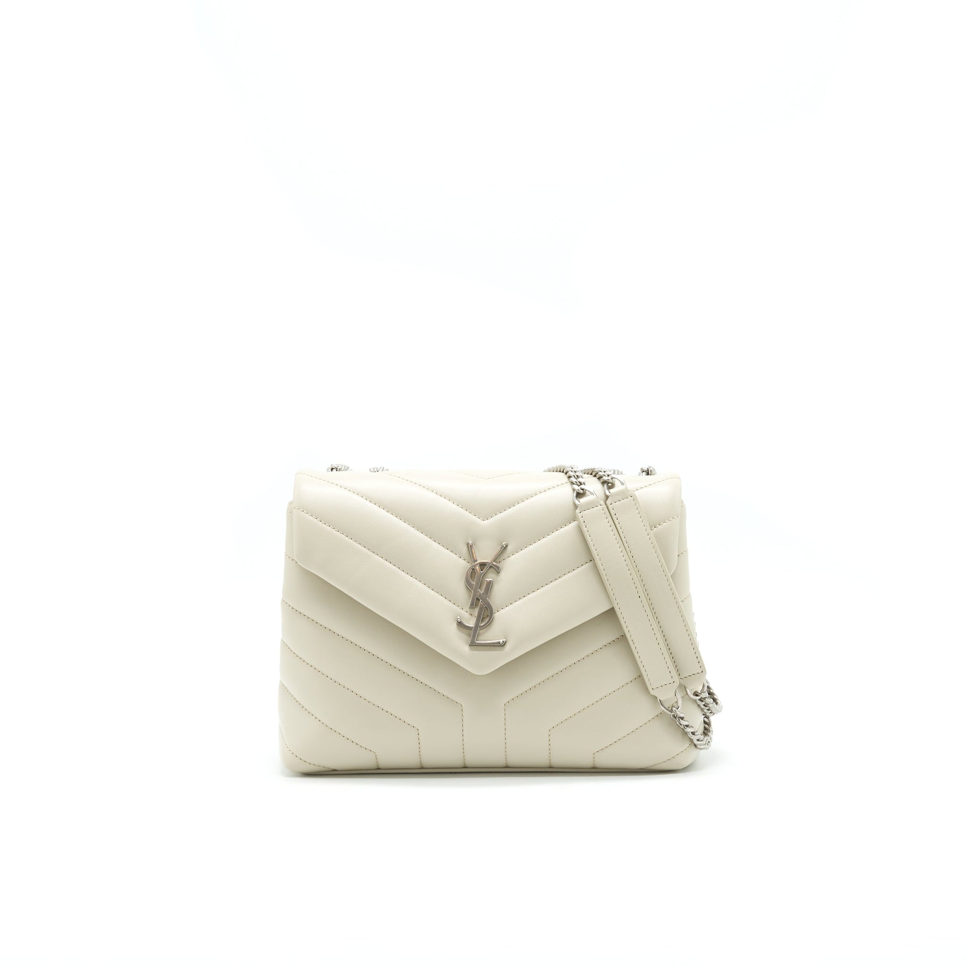 Saint Lou Lou Small Mini Purse In Leather Quilted Shoulder Bag