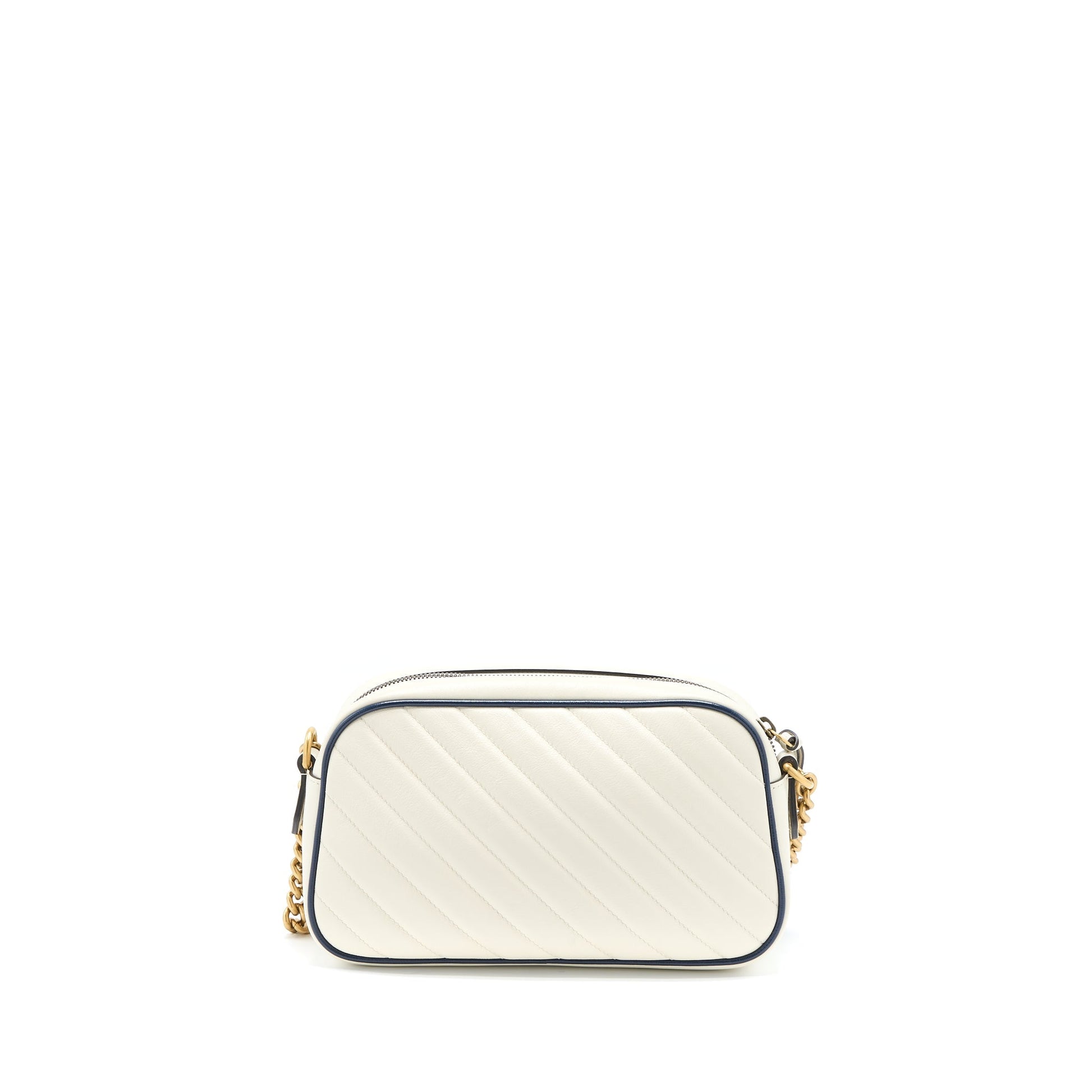 Gucci Marmont Camera Bag Calfskin White Travel Bag
