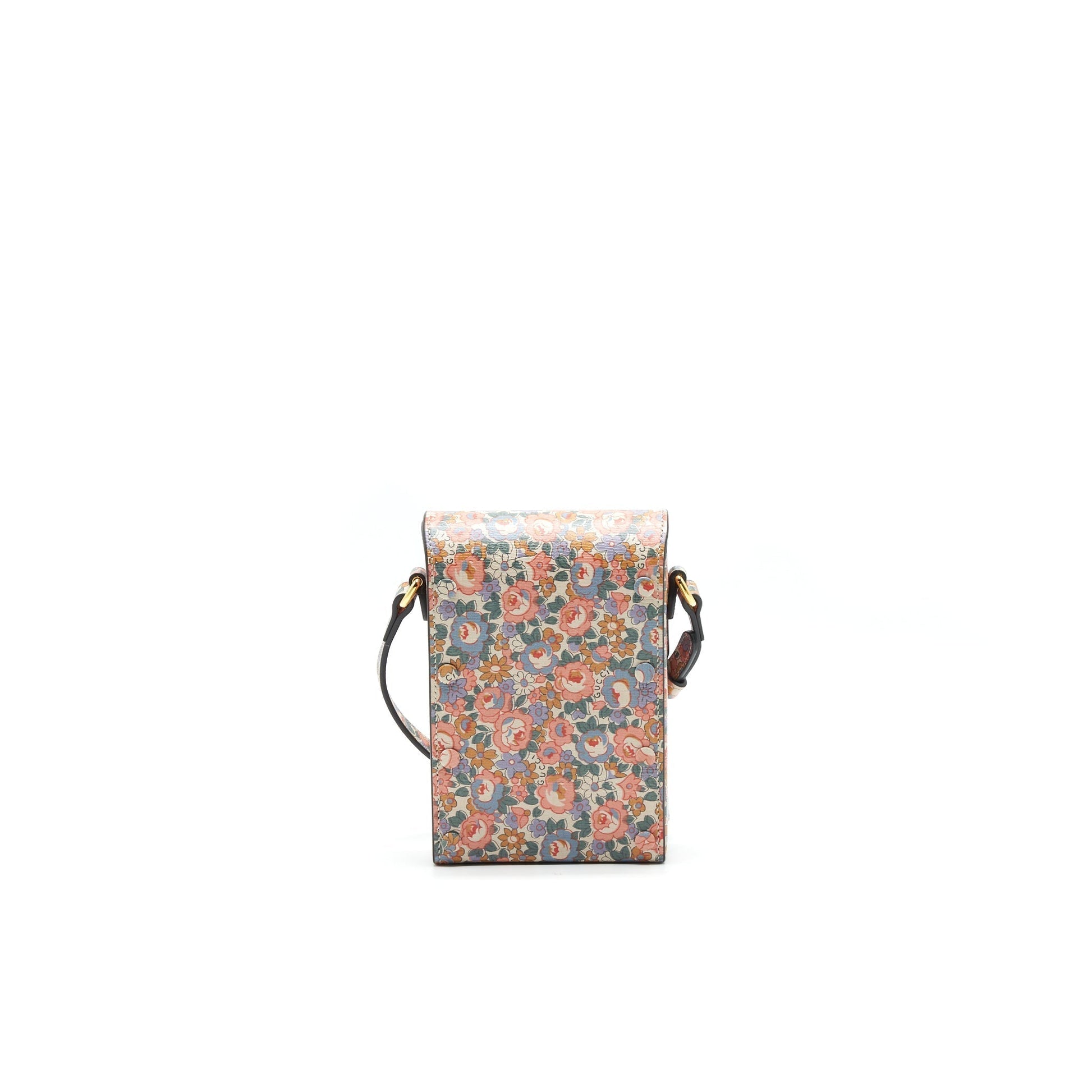 Gucci Liberty Floral Bag In Light And Blue Pink Travel Bag