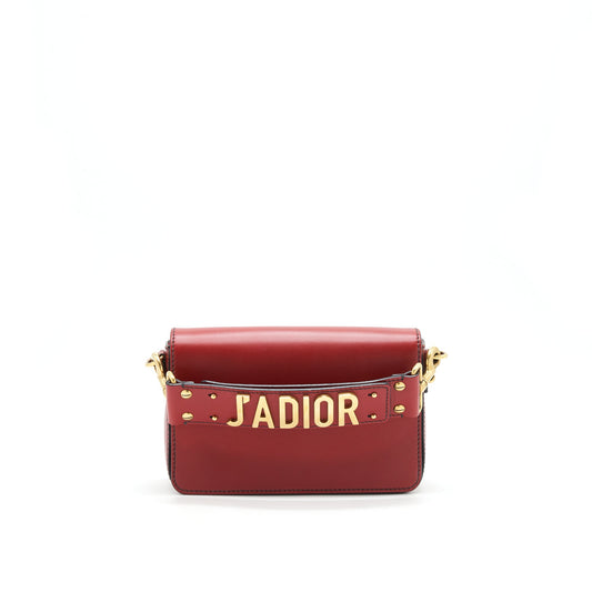 Dior J'A Clutch With Handle With Handbag Red Clutch Bag