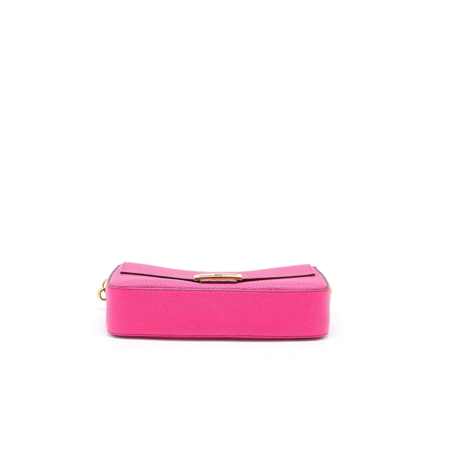 Fendi Baguette Purse Calfskin Pink Shoulder Bag