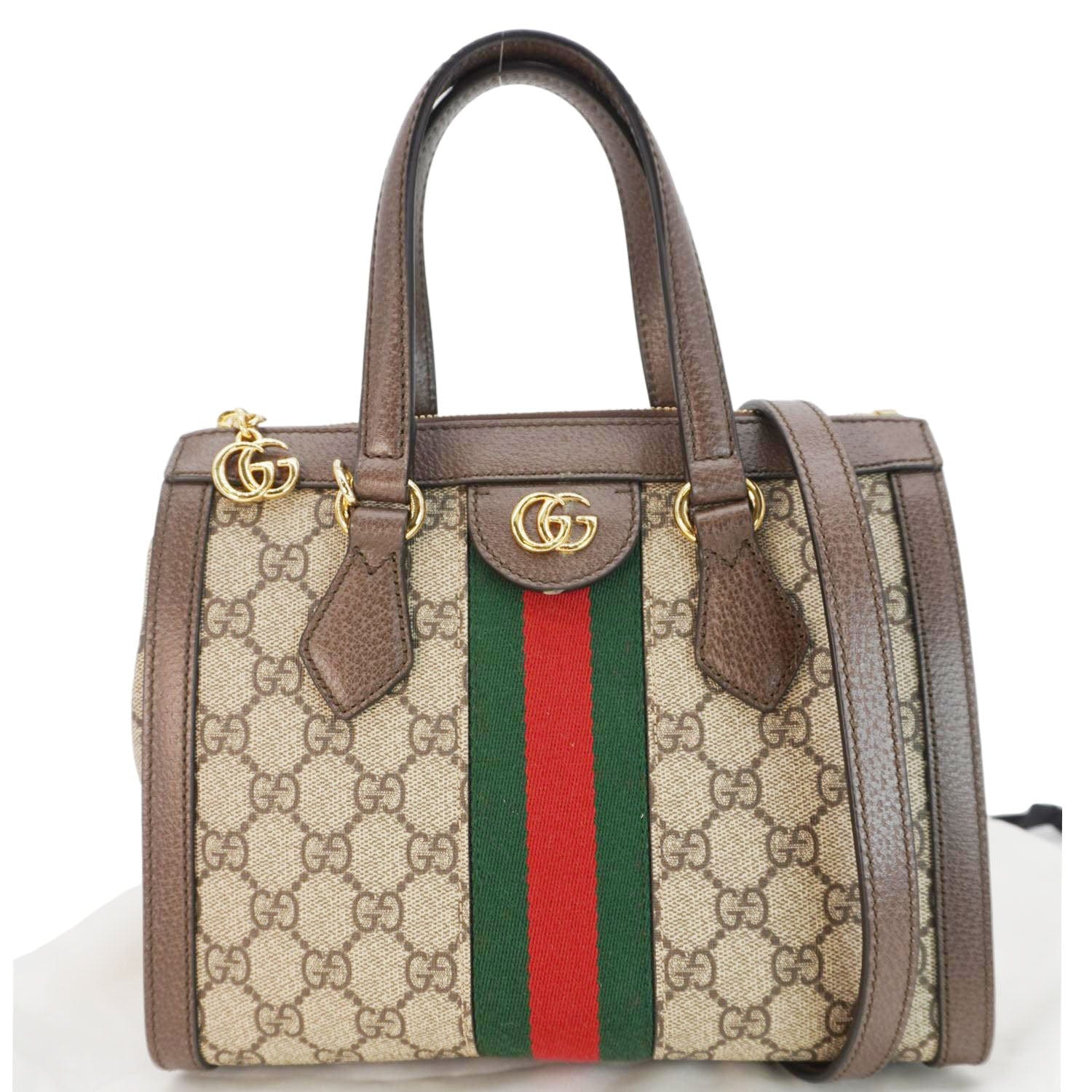 Gucci Ophidia Supreme Tote Bag Canvas Beige Tote 547551