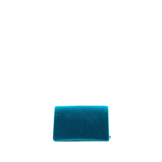Gucci Super Dionysus Bag Velvet Shw Blue Mini Travel Bag