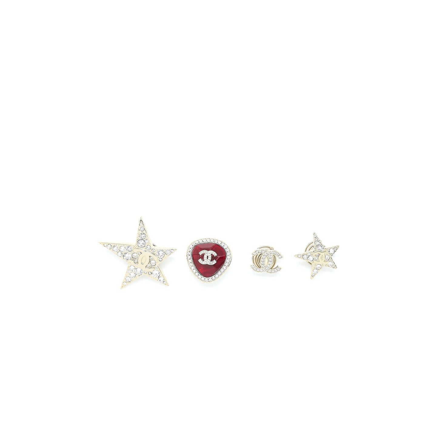 Chanel 4 1 Hair Twist Pin Accessories Gold Handbag