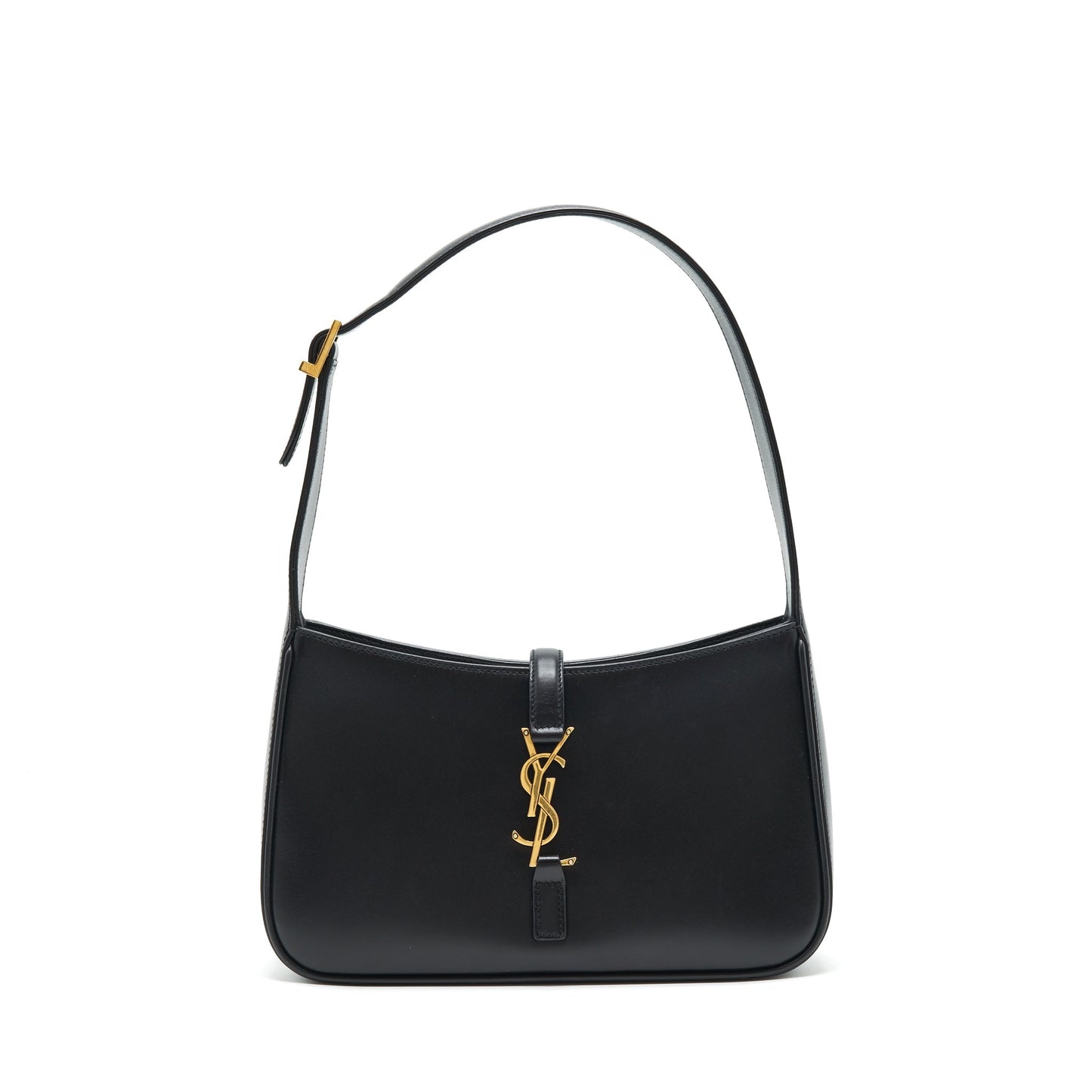 YSL Saint Laurent Saint Laurent Le Hobo Purse Calfskin Black Shoulder Bag