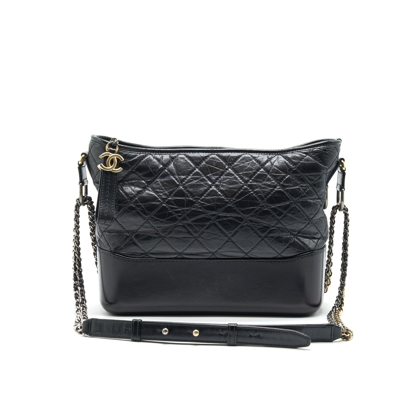 Chanel Gabrielle Hobo Black Shoulder Bag