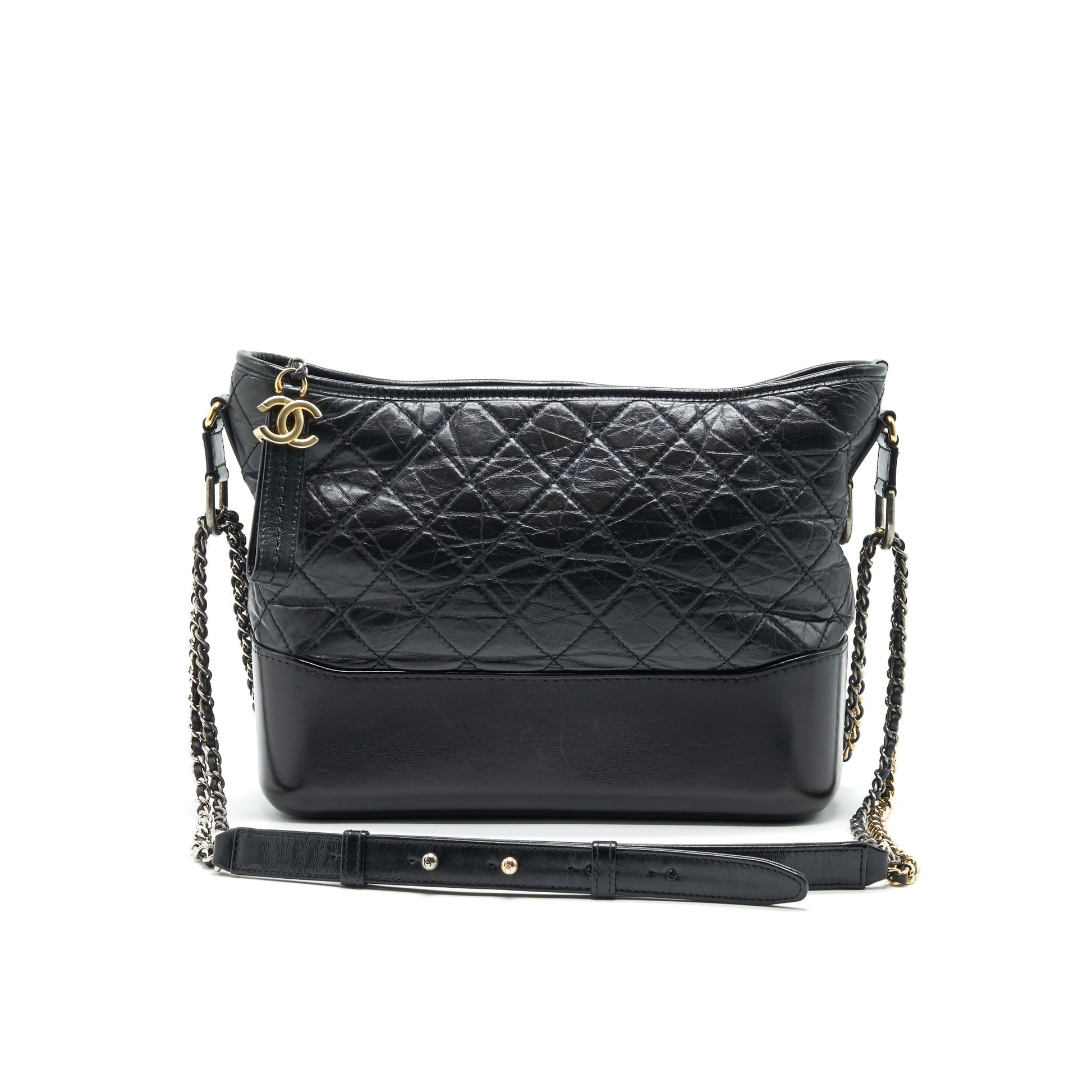 Chanel Gabrielle Hobo Black Shoulder Bag