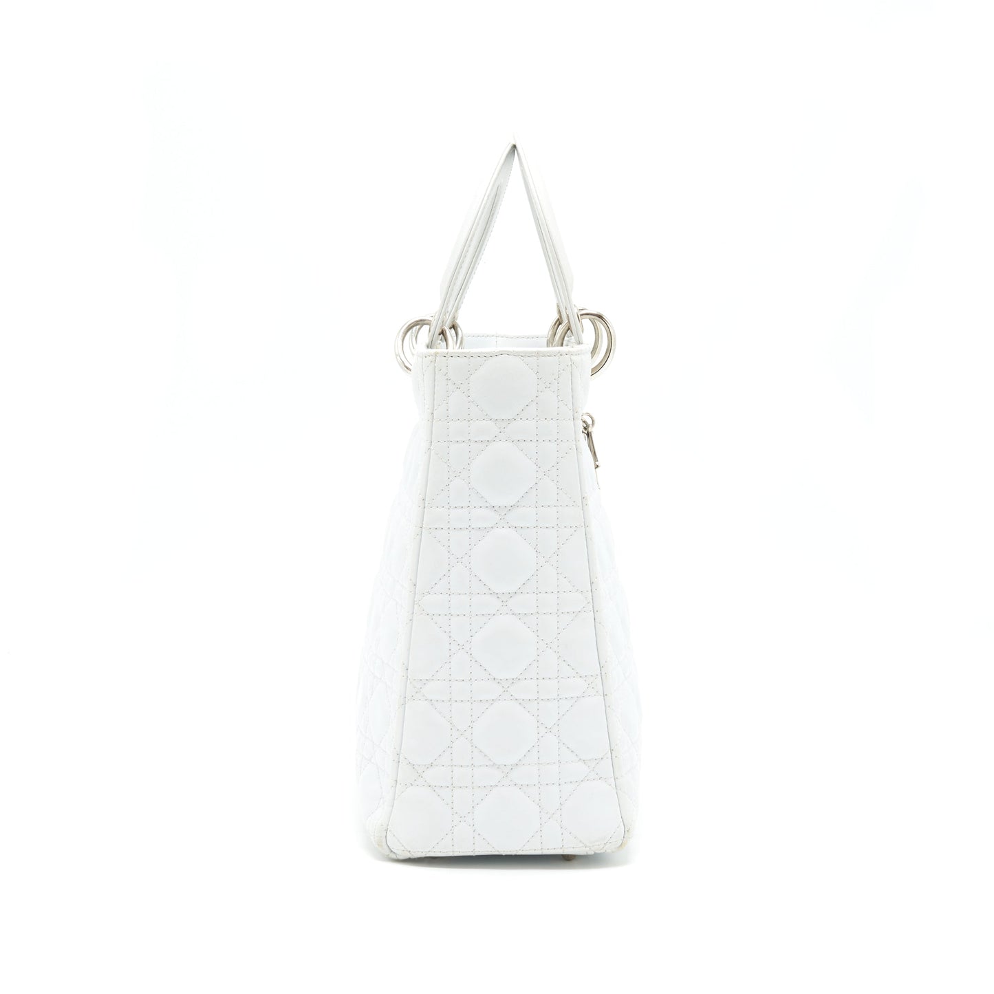 Dior Lady Purse In Handbag White Large Travel Bag