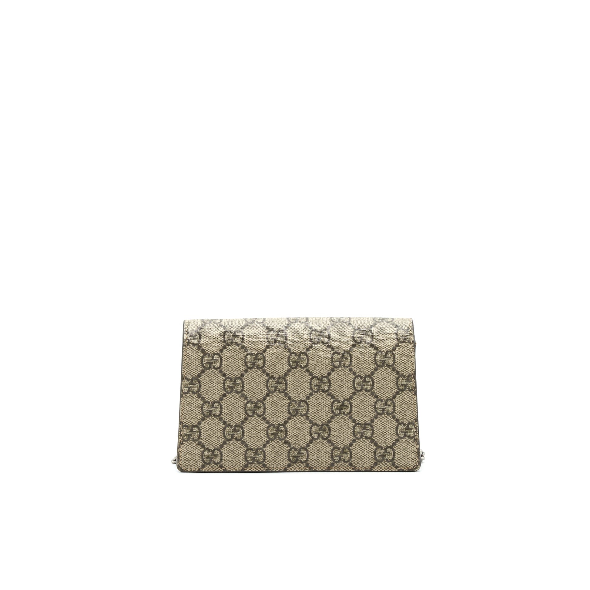 Gucci Dionysus Supreme Super Crossbody Bag Beige Mini
