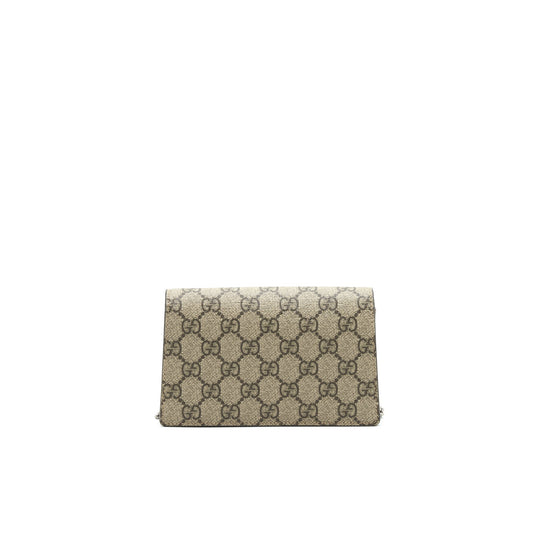 Gucci Dionysus Supreme Super Crossbody Bag Beige Mini