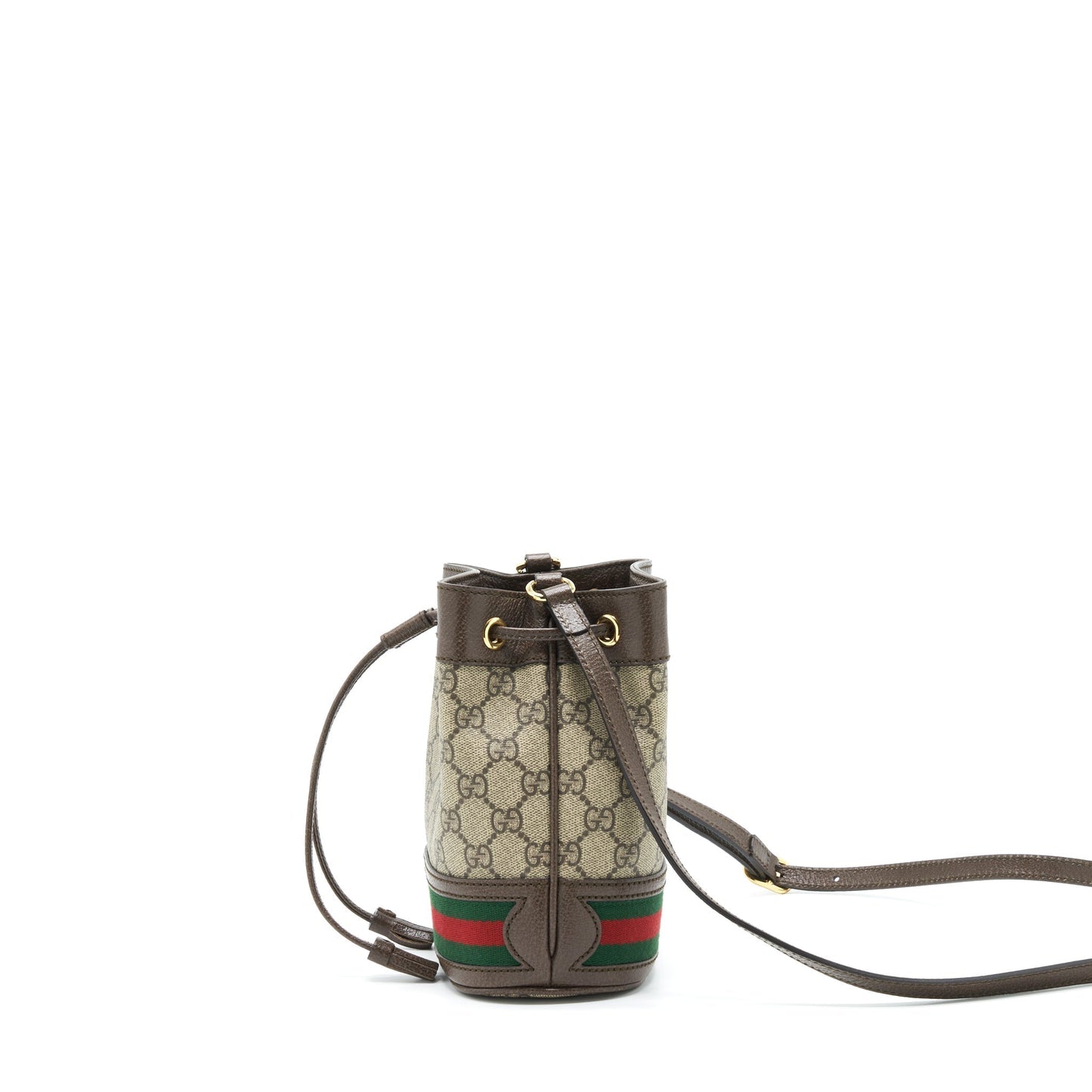 Gucci Ophidia Bag Supreme Canvas Mini Bucket Bag