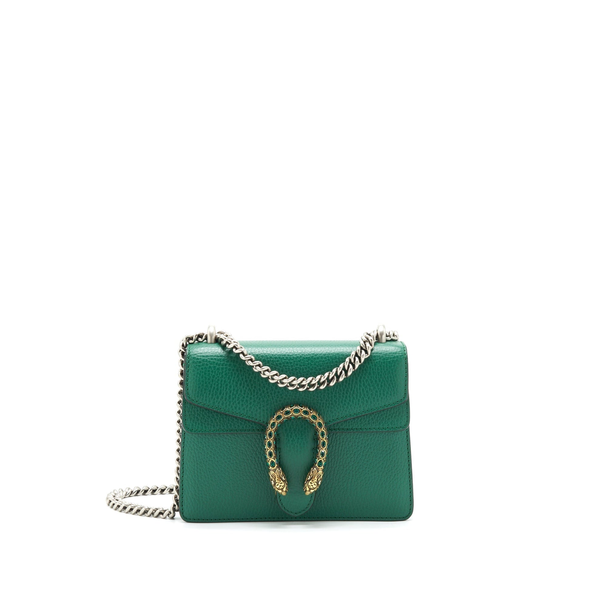 Gucci Dionysus Bag Multi Colour Hardware Green Mini Travel Bag