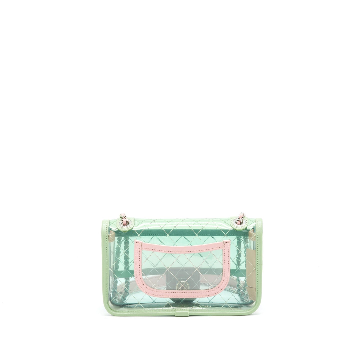 Chanel PVC Coco Splash Flap Multi Colour Shoulder Bag
