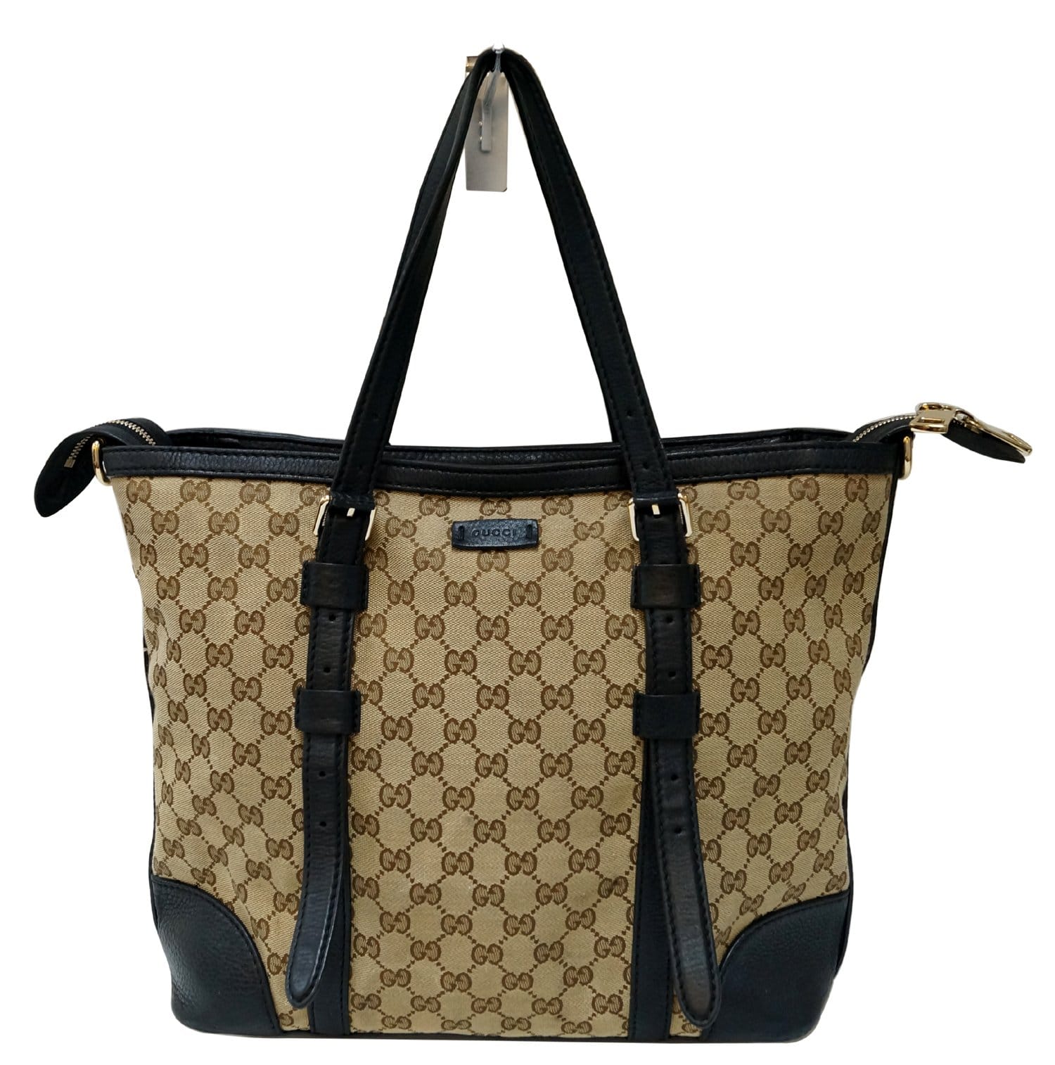 Gucci Tote Shoulder Bag Canvas