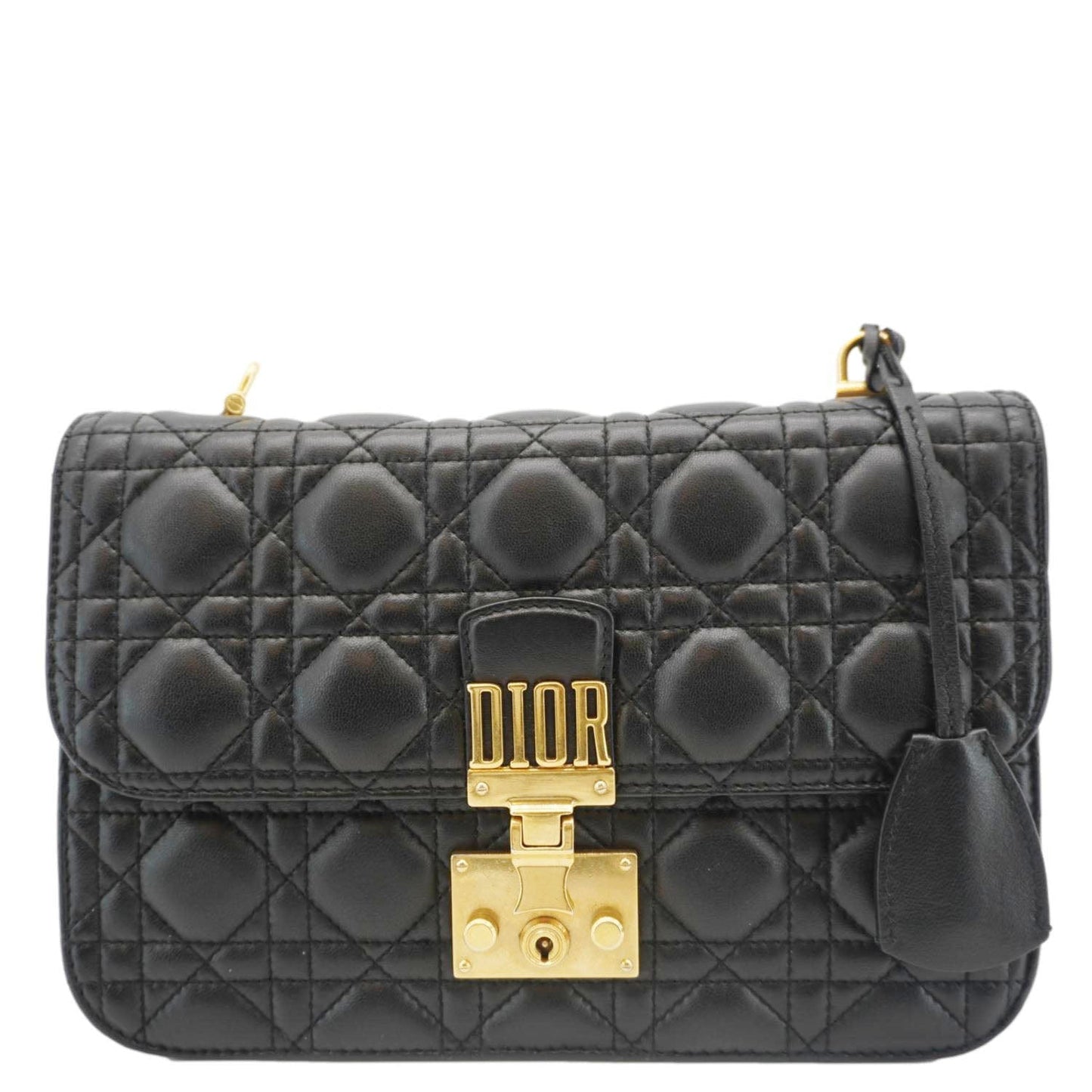 Dior addict Crossbody Bag Leather Lambskin Quilted